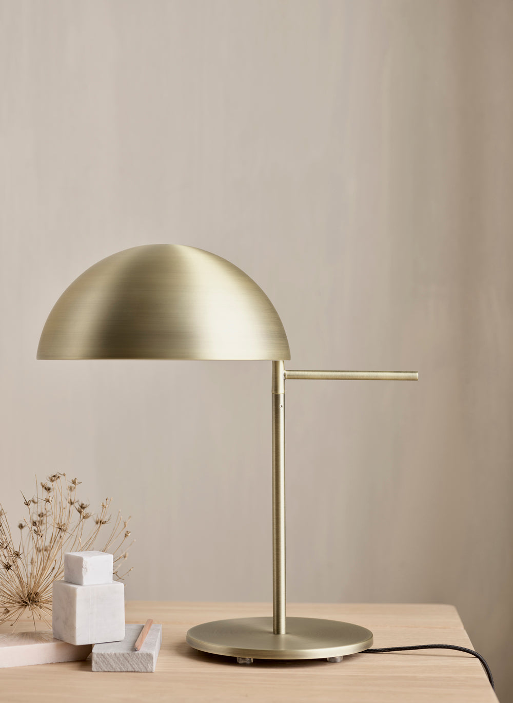 Aluna Black Tischlampe