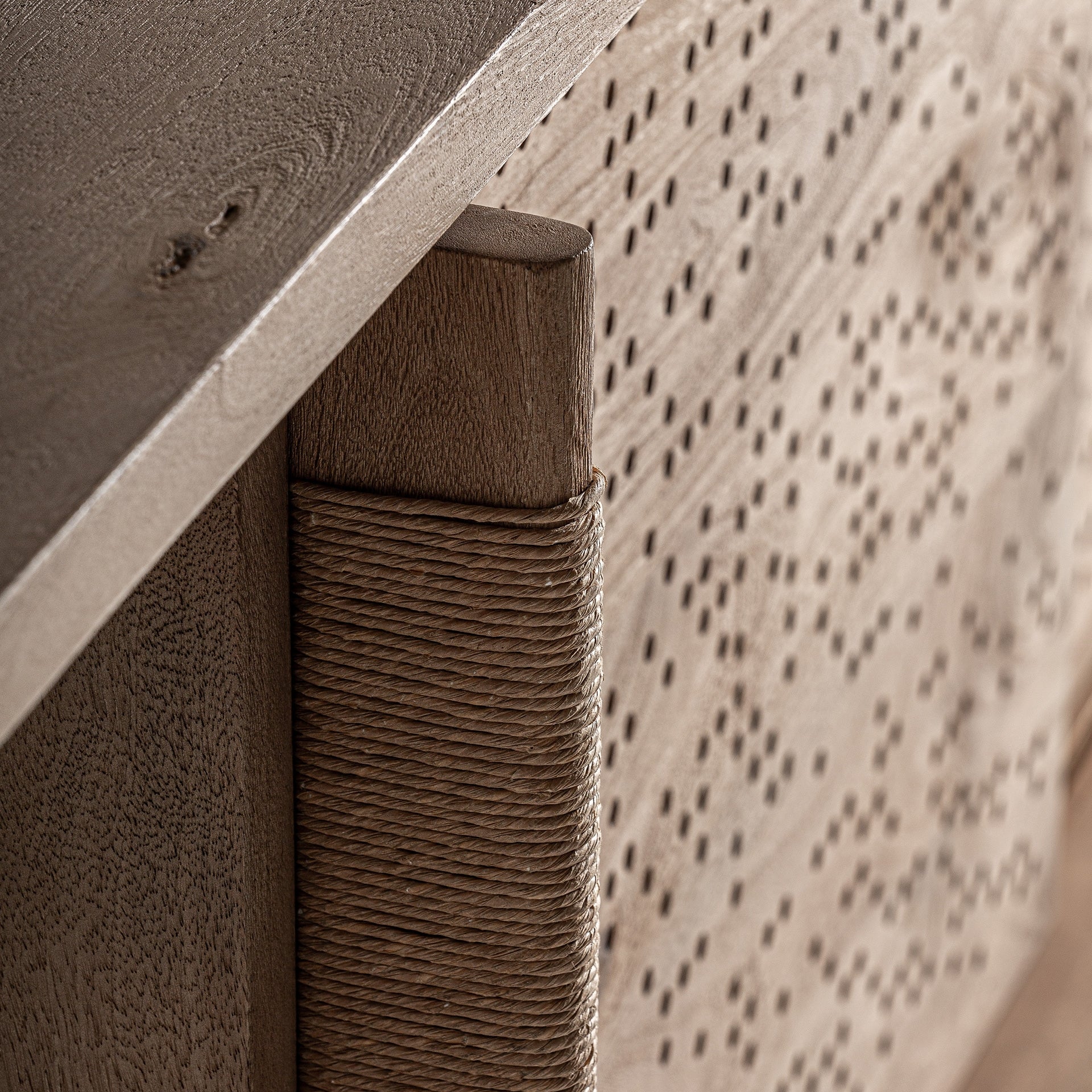 Kommode JACQUARD Mango-Holz