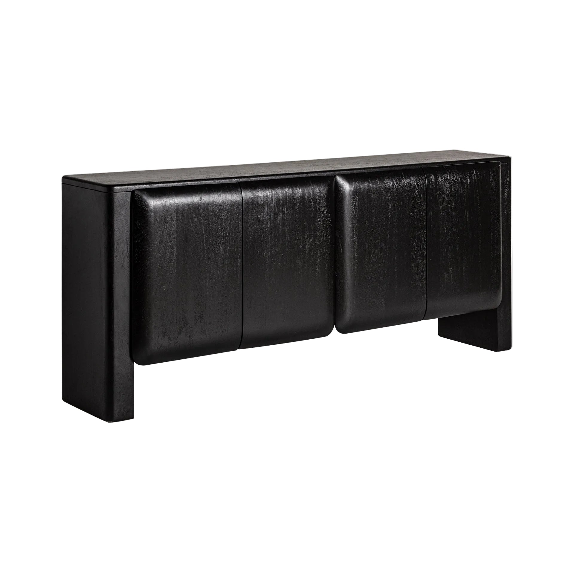 Kommode KORDEL schwarzes Mangoholz