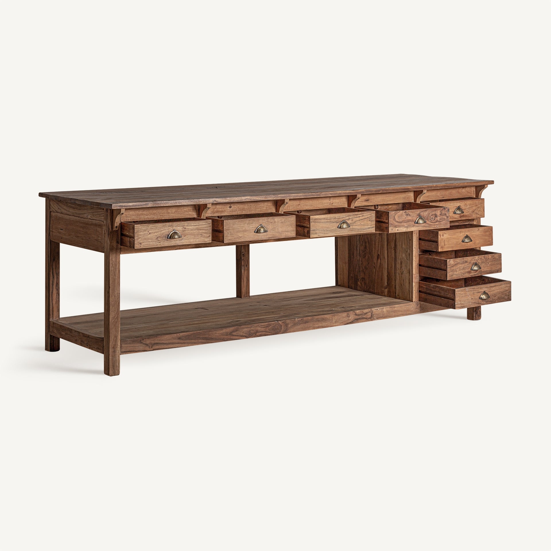 Kommode NEHREN aus recyceltem Holz