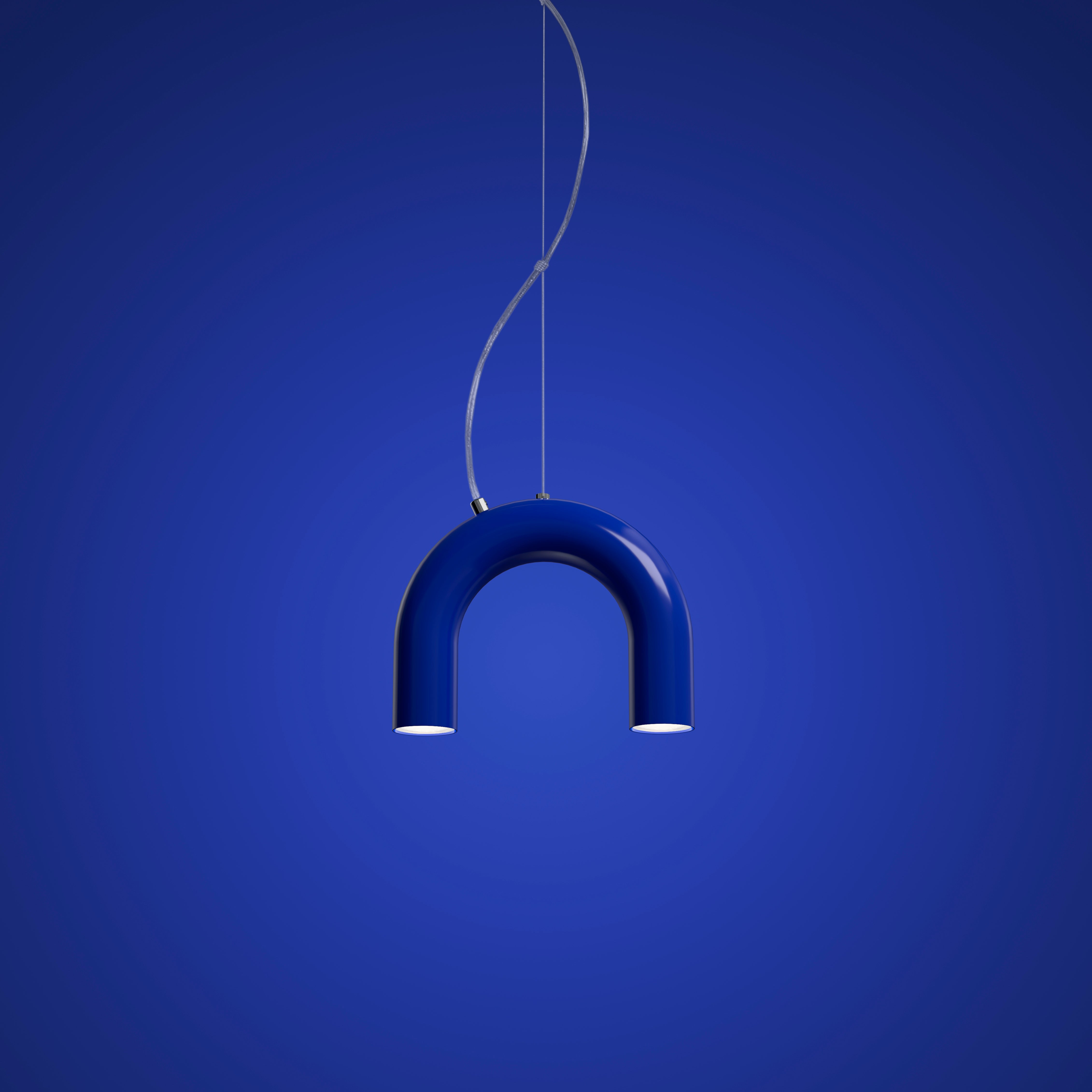 Pendelleuchte ARCH SINGLE blau