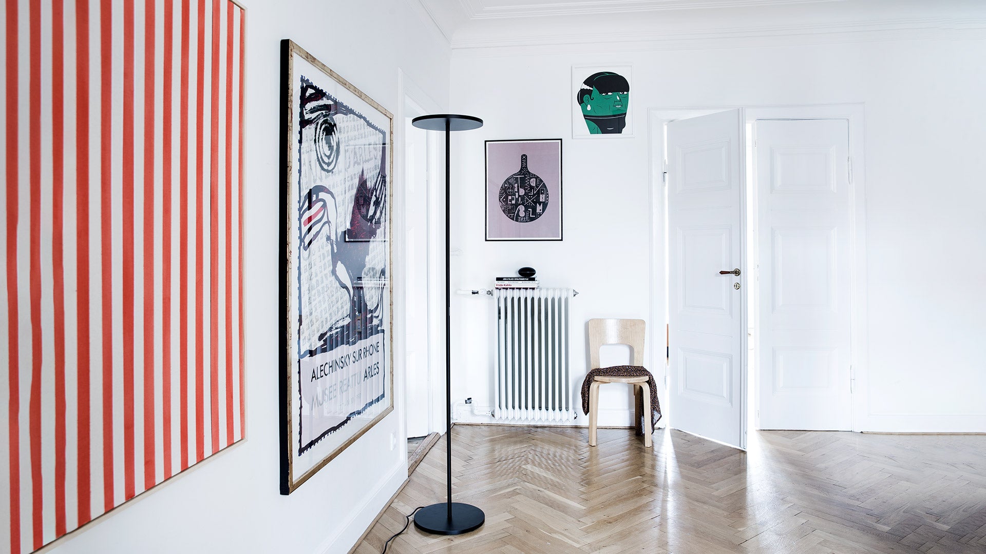 Stehlampe ATHENA weiß