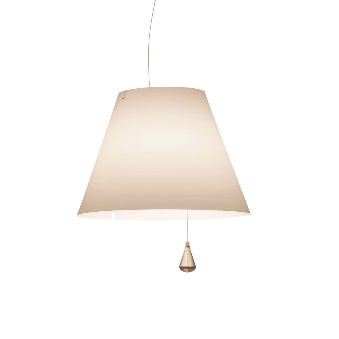 Lady Costanza beige hanging lamp