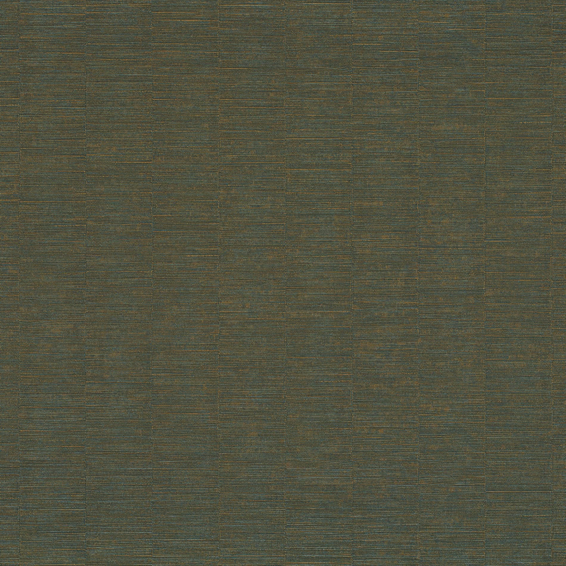 Metallic Textured Wallpaper in Stripes PLATINUM Dark Emerald