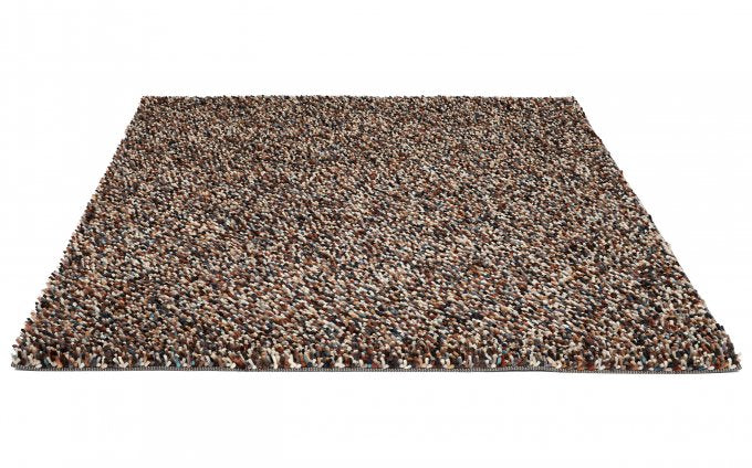 Dots brown rug