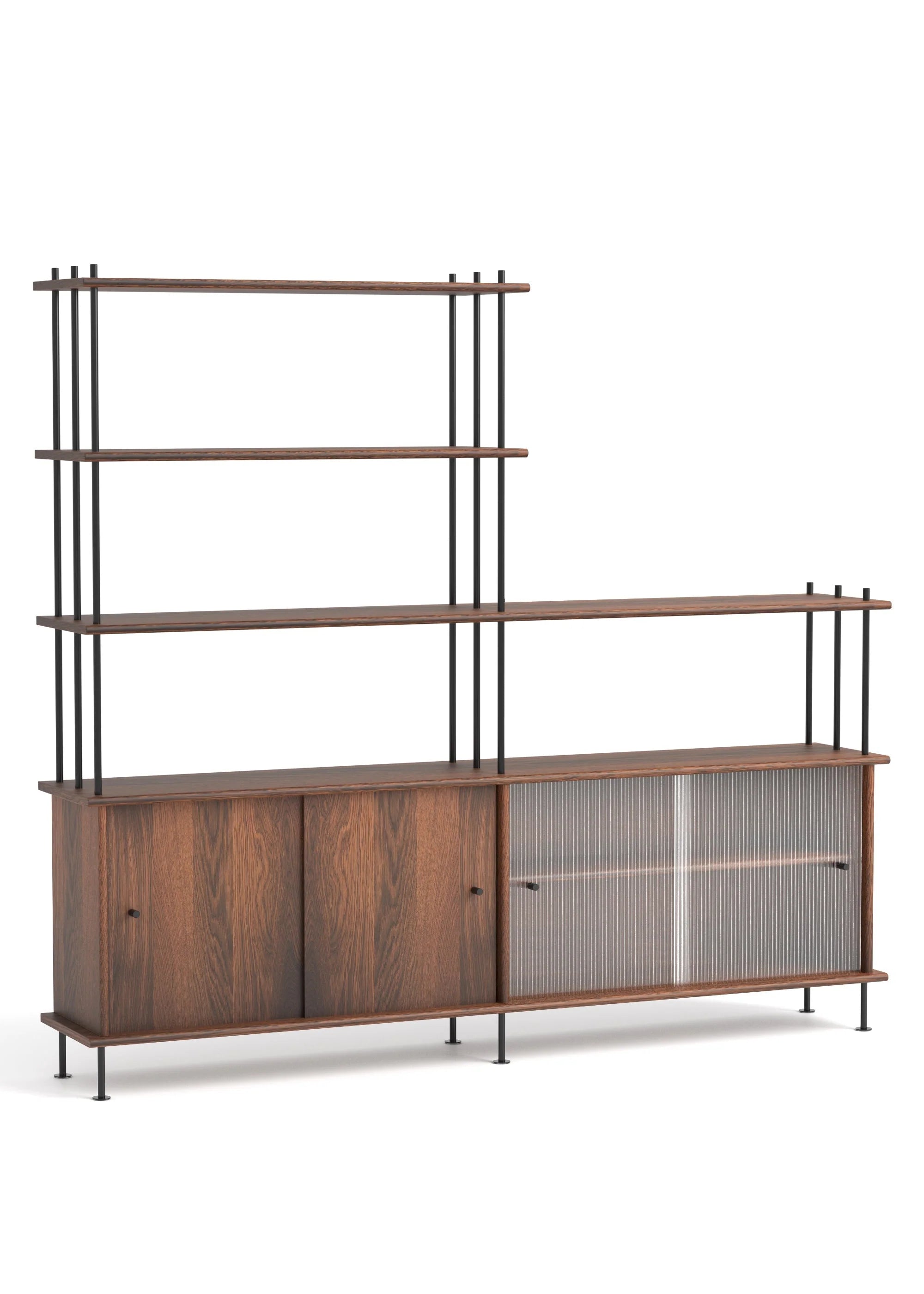 BAVA Cabinet 200 Dark Oak Wood