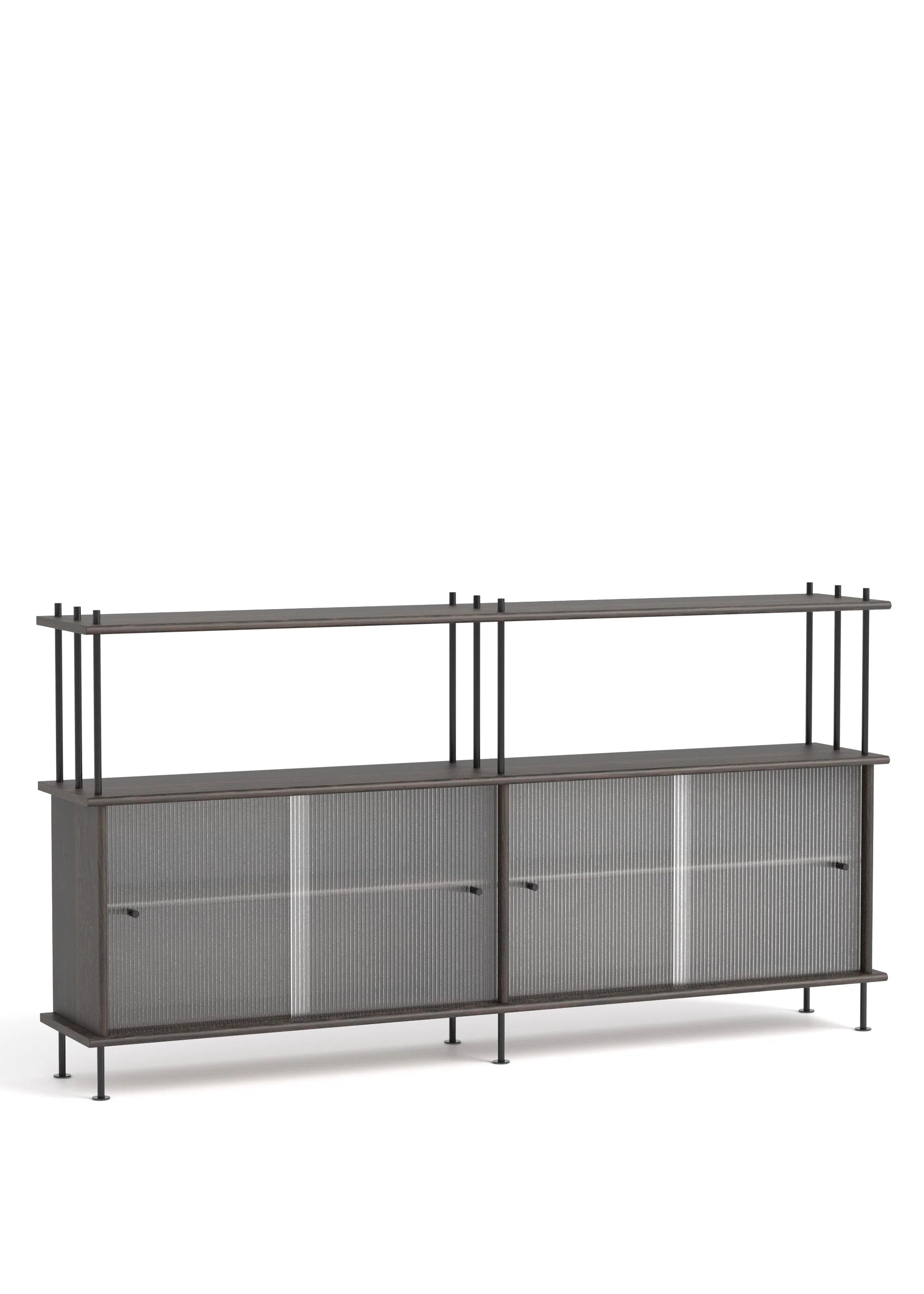 BAVA 200 Cabinet in Ebony Oak Wood