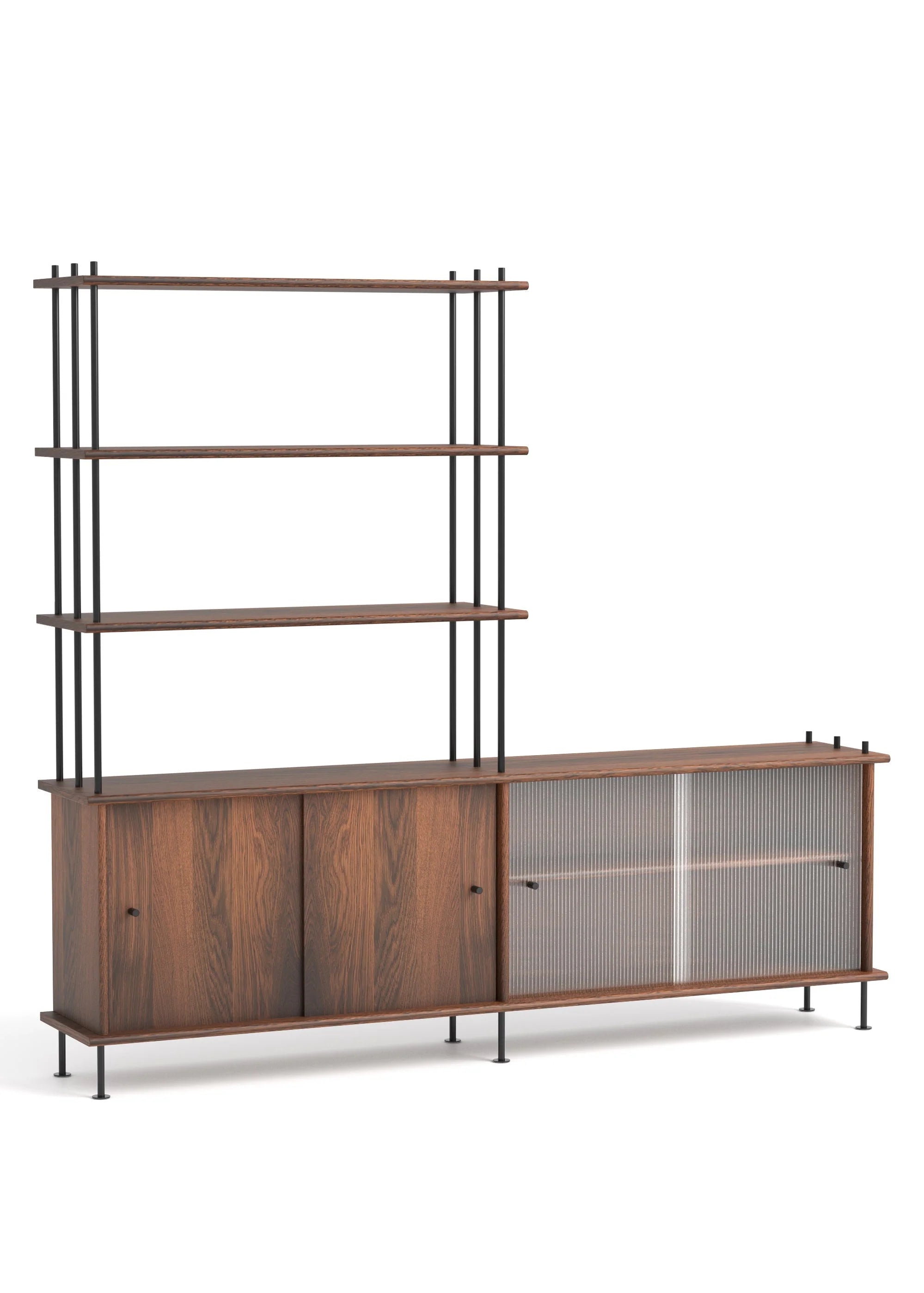 BAVA Cabinet 200 Dark Oak Wood