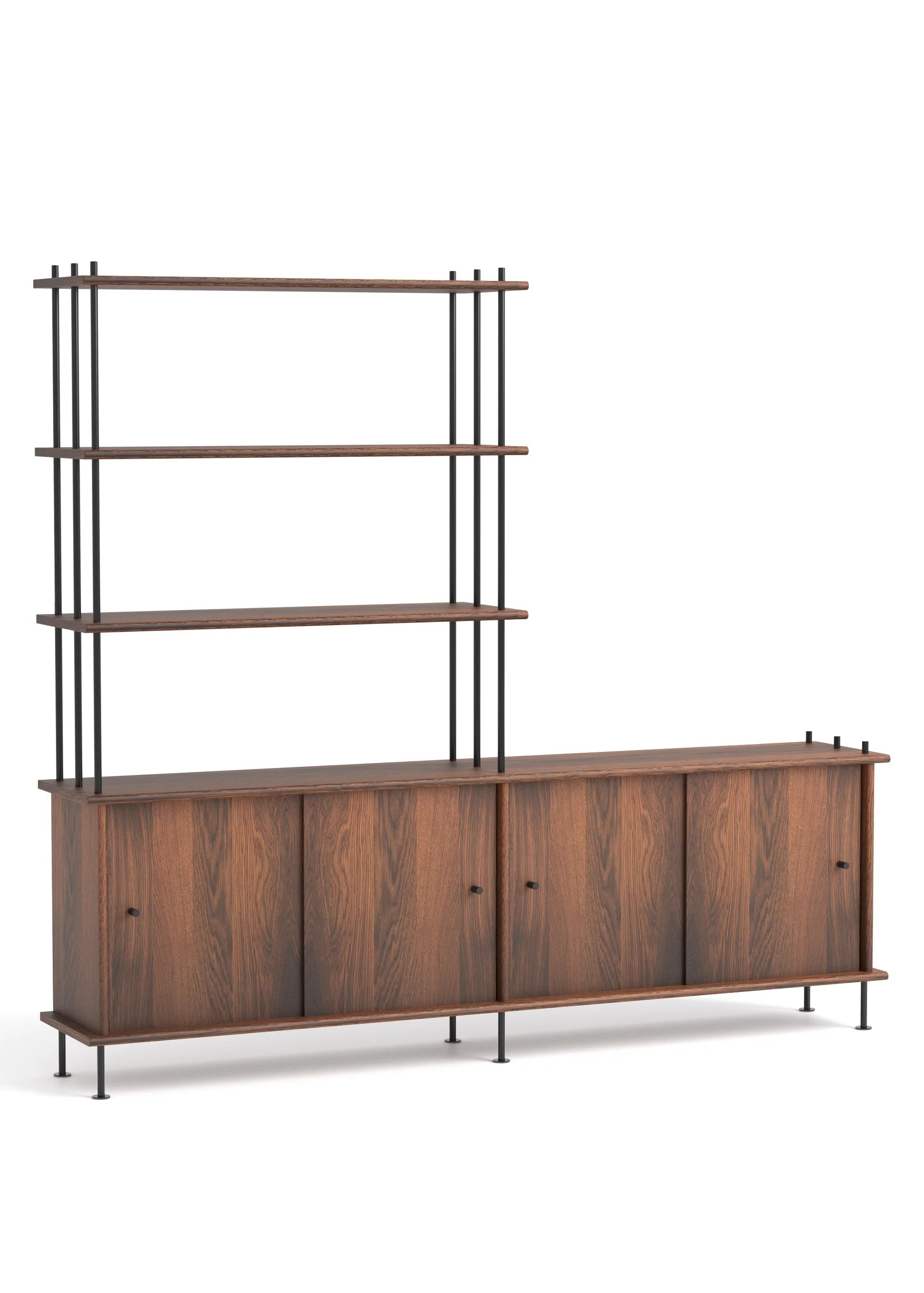 BAVA Cabinet 200 Dark Oak Wood
