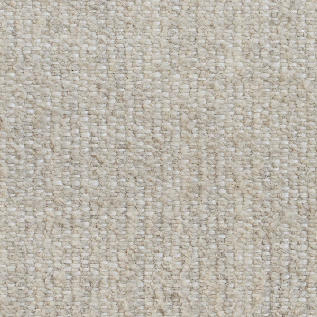 Sofa 2-sitzig LOFT hellgrau Boucle mit schwarzem Gestell