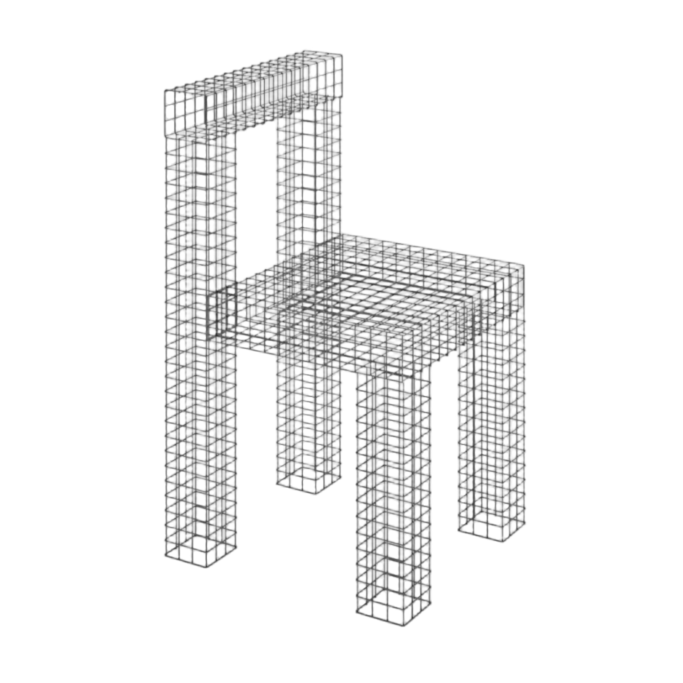 Stuhl BLOK Stahl