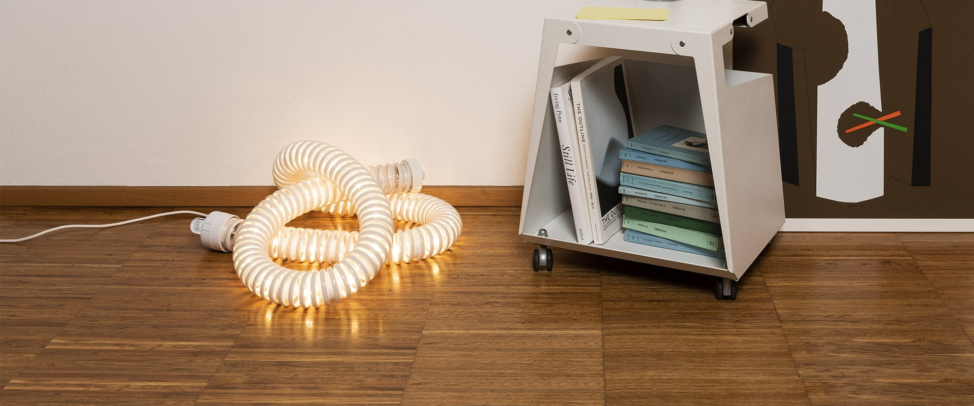 Decorative lamp BOALUM white