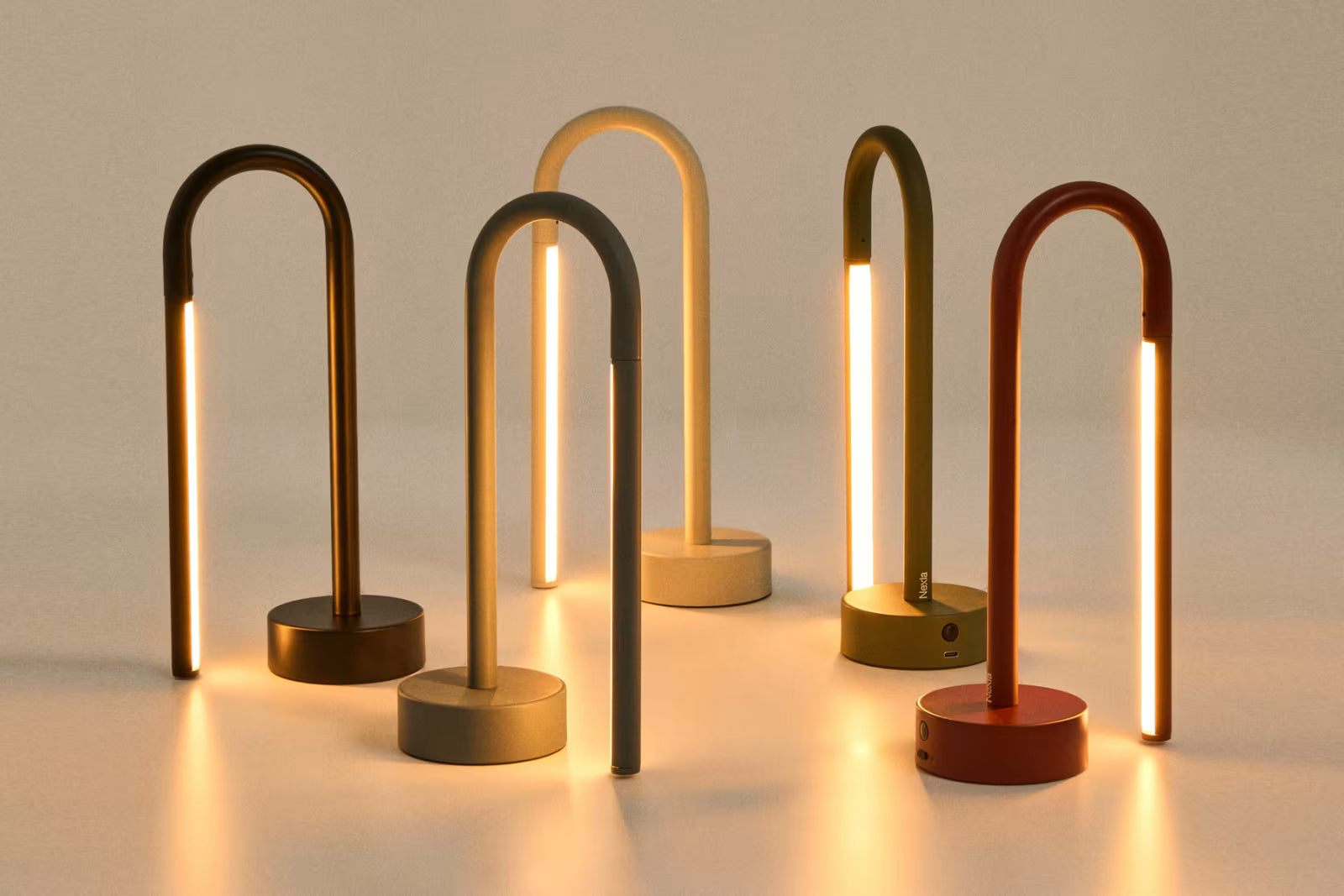 Tragbare Lampe BOW olivgrün [Amelia]