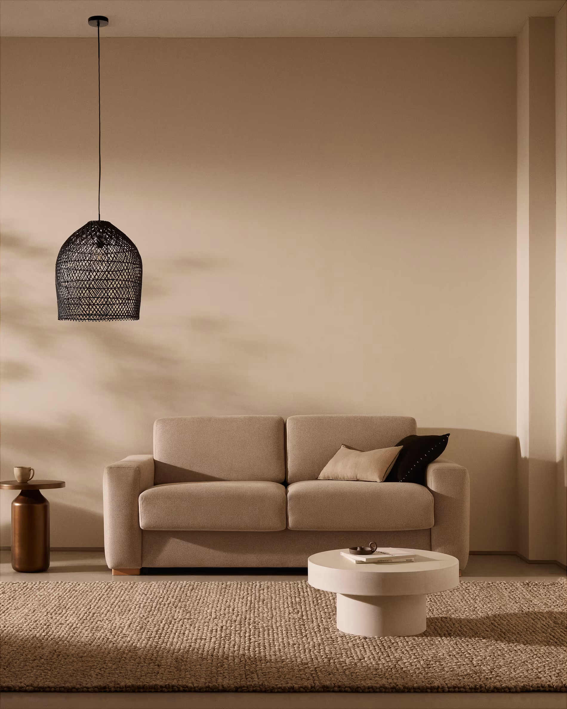 Lampa wisząca DOMITILA czarny rattan La Forma    Eye on Design