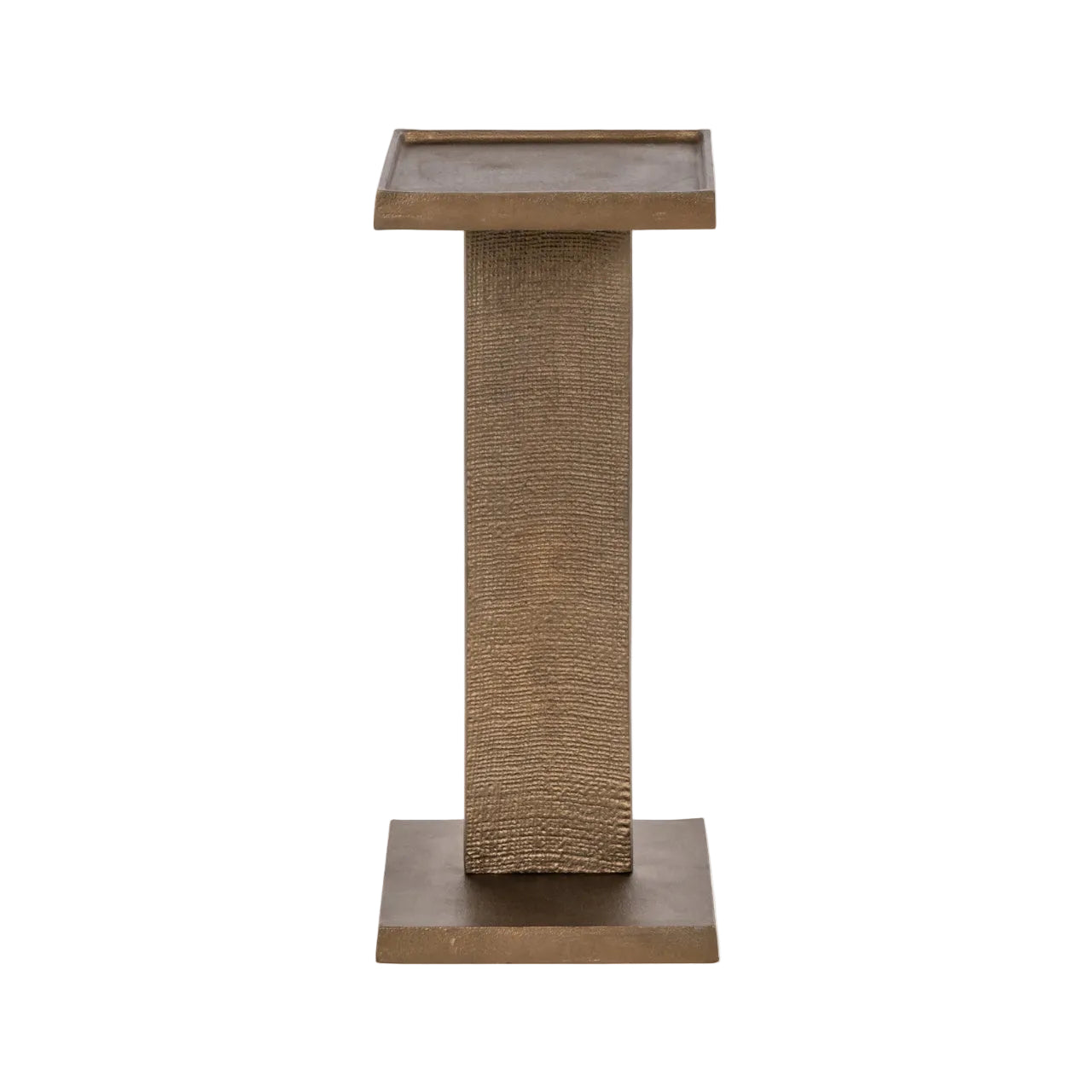 FOLEY Antique Gold Side Table