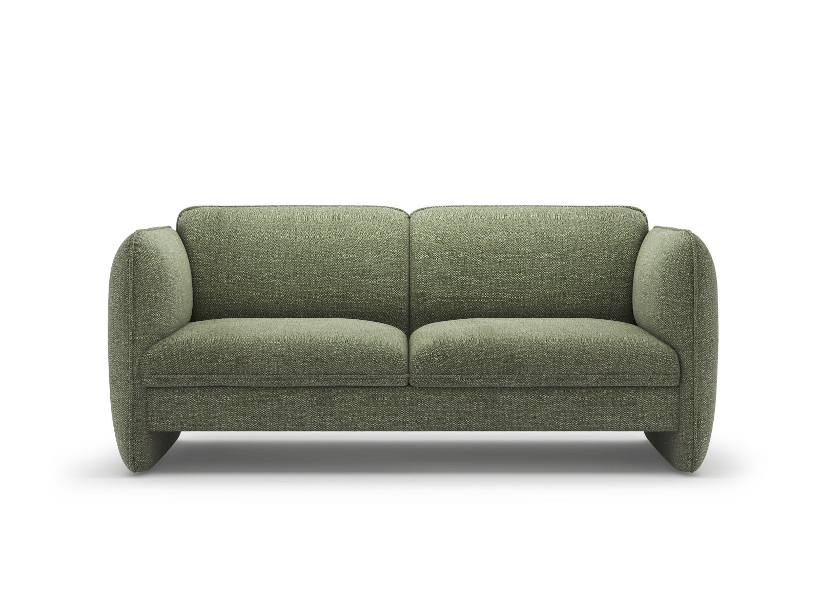 Sofa 2-Sitzer GEORGIA grün Chenille