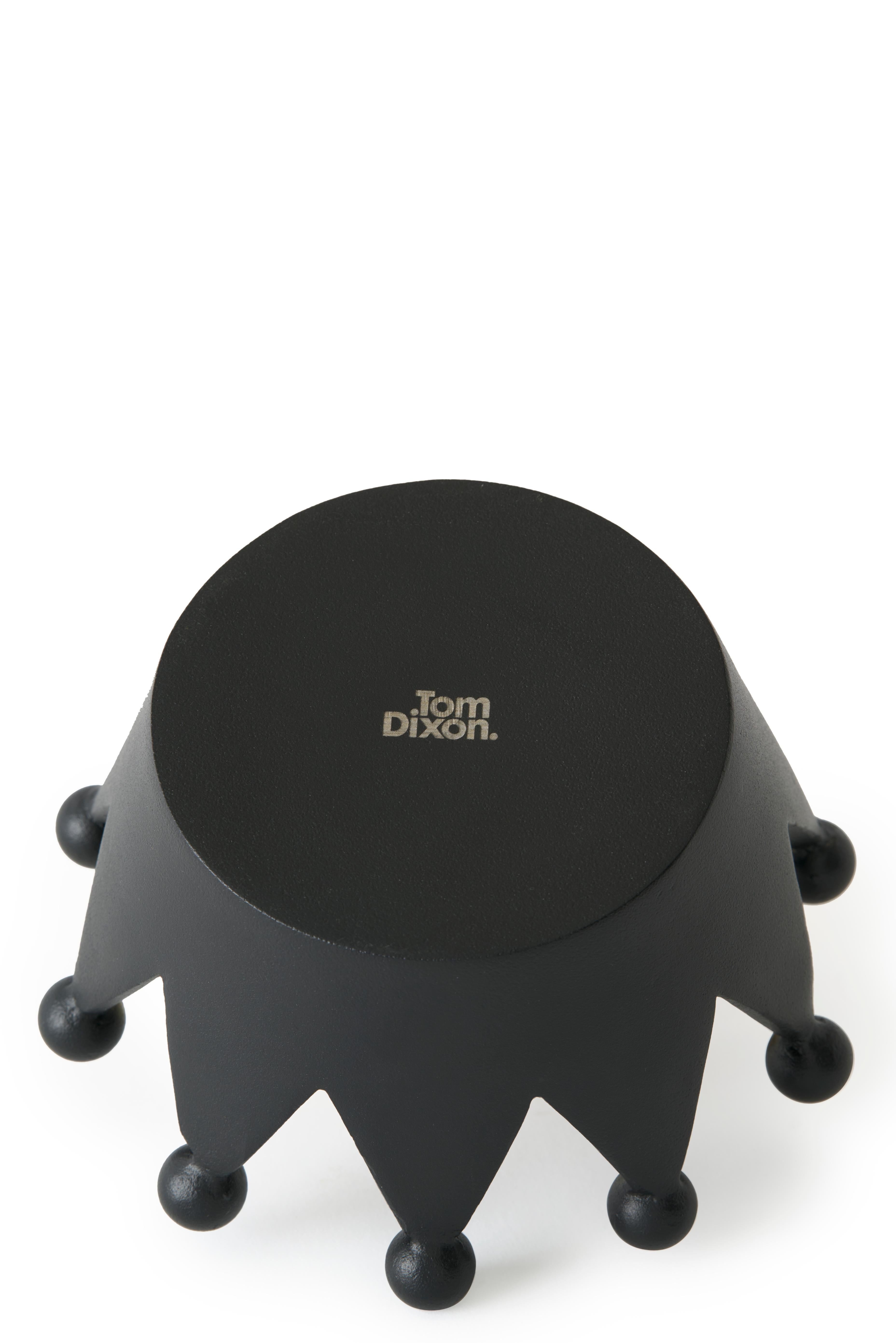 CAST CROWN Black Decoration