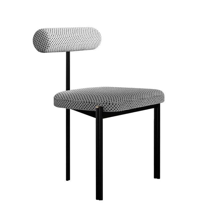 Chair CAILLOU white with black dots - Eye on Design