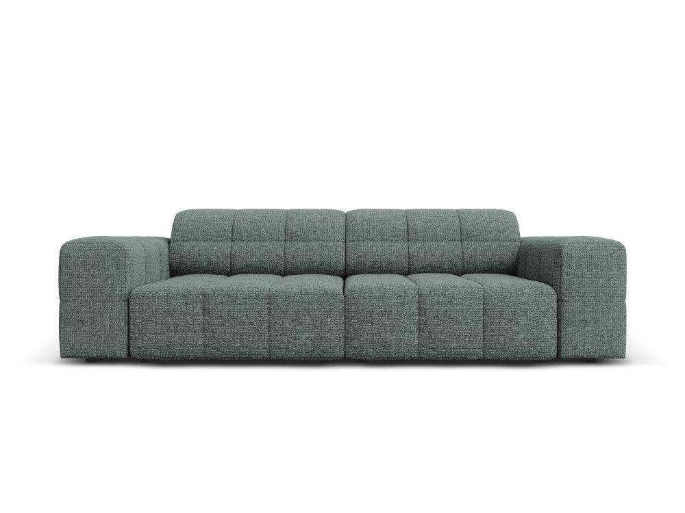 3 seater sofa CHICAGO petrol chenille Cosmopolitan Design Eye on Design