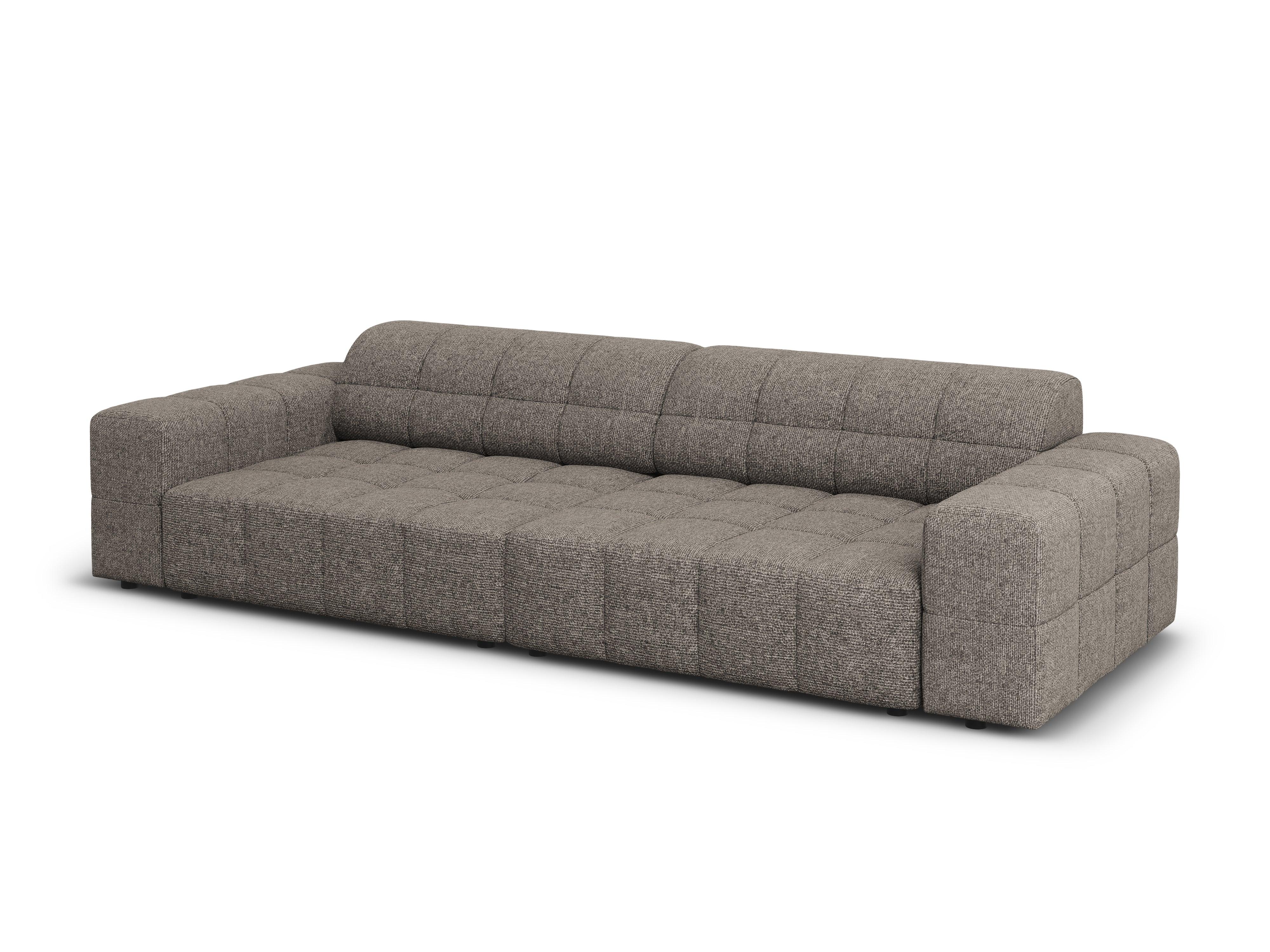 4-seater sofa CHICAGO gray chenille Cosmopolitan Design Eye on Design