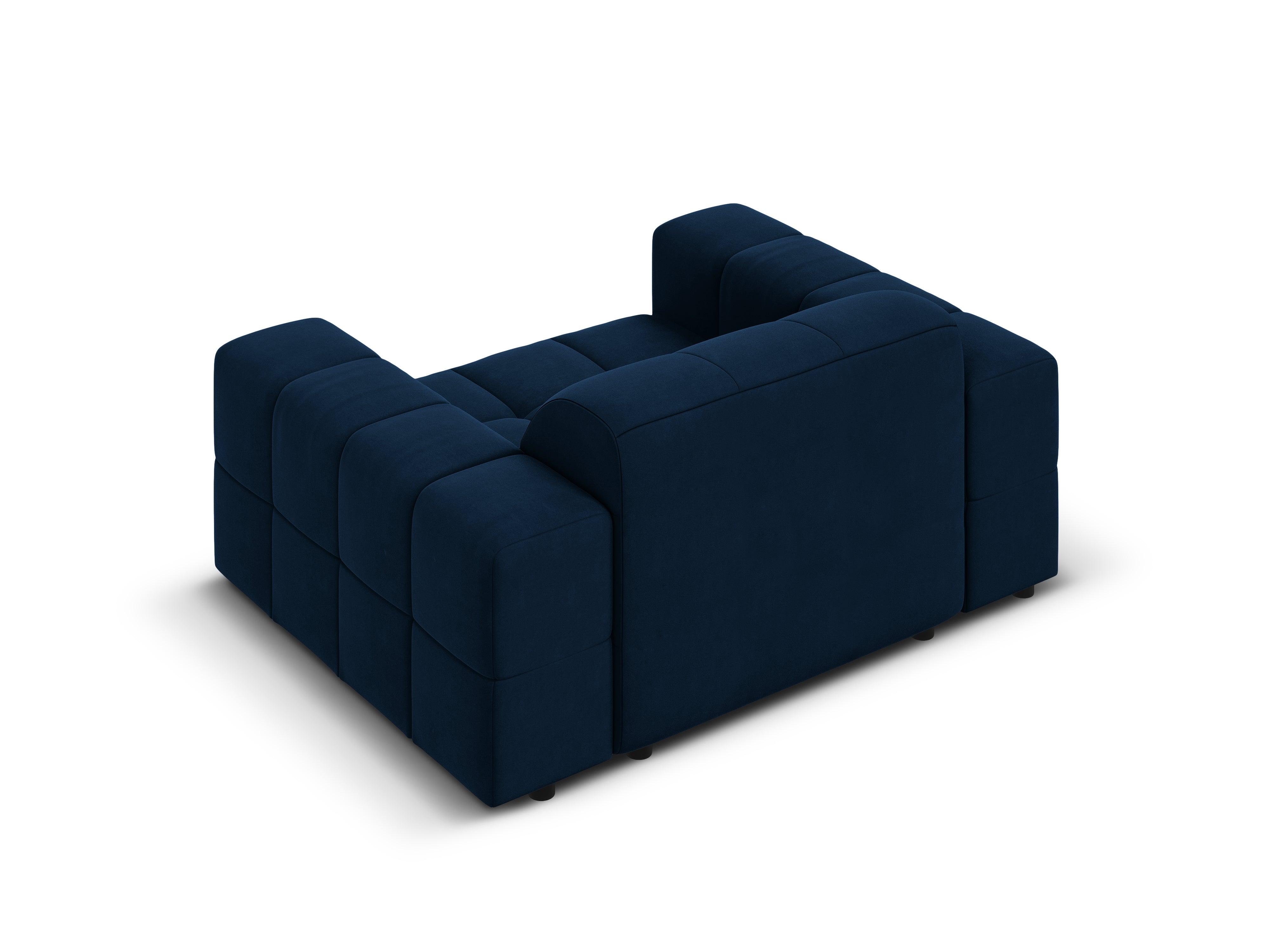 CHICAGO velvet armchair royal blue Cosmopolitan Design Eye on Design