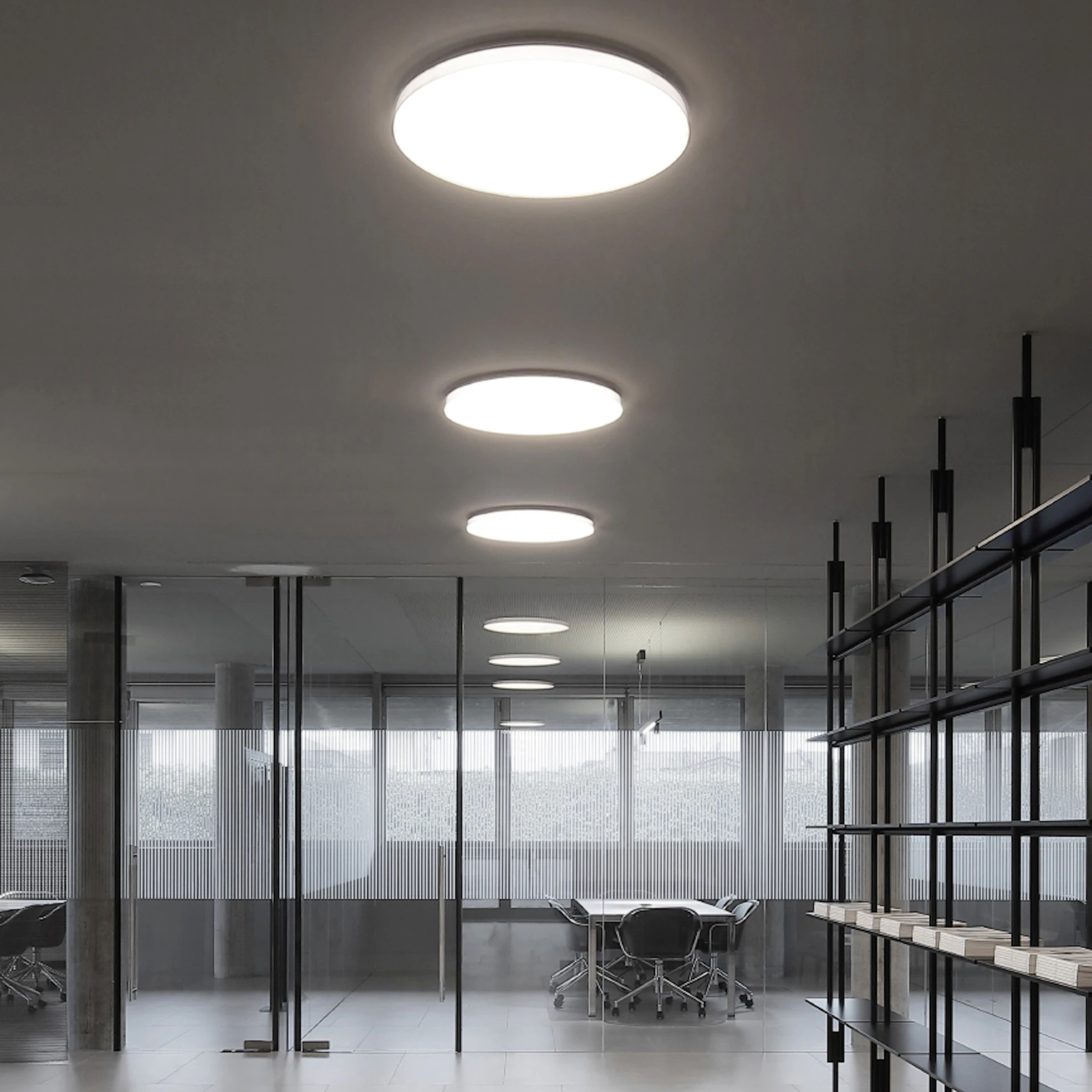 Ceiling lamp CLARA copper finish