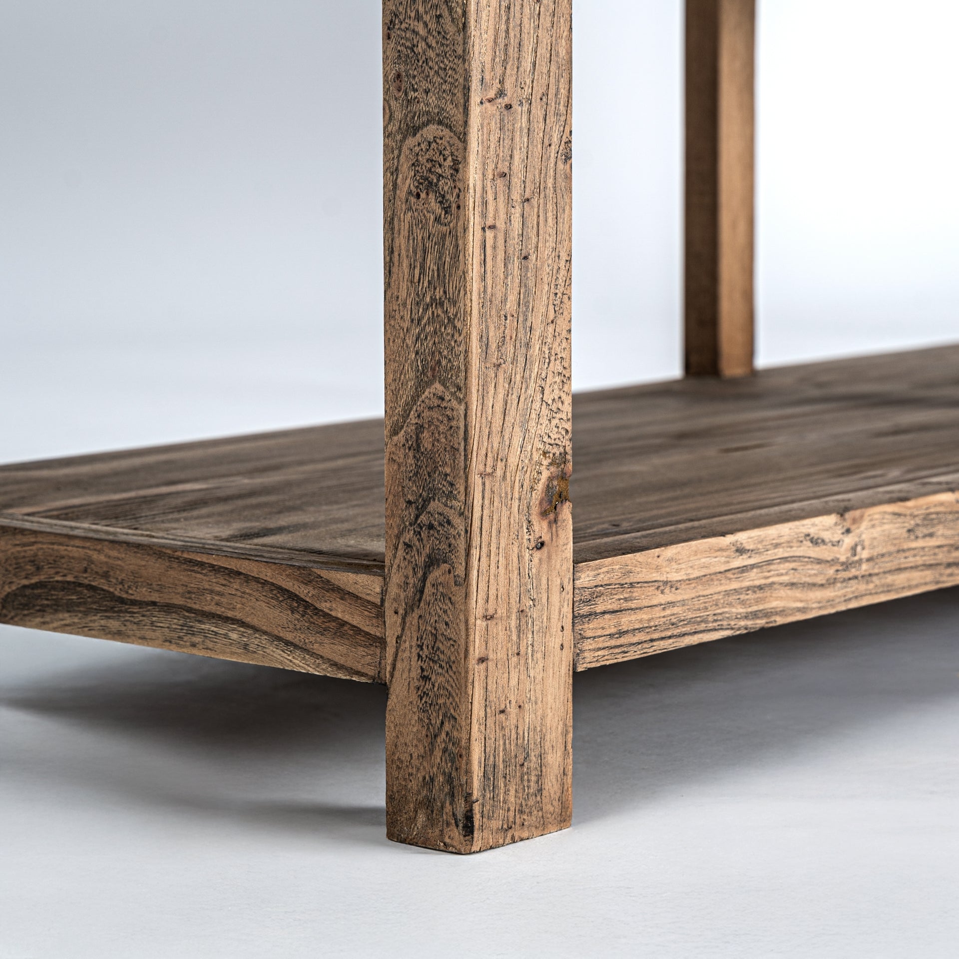 Konsolentisch mit Schubladen NORVIK aus Erlenholz