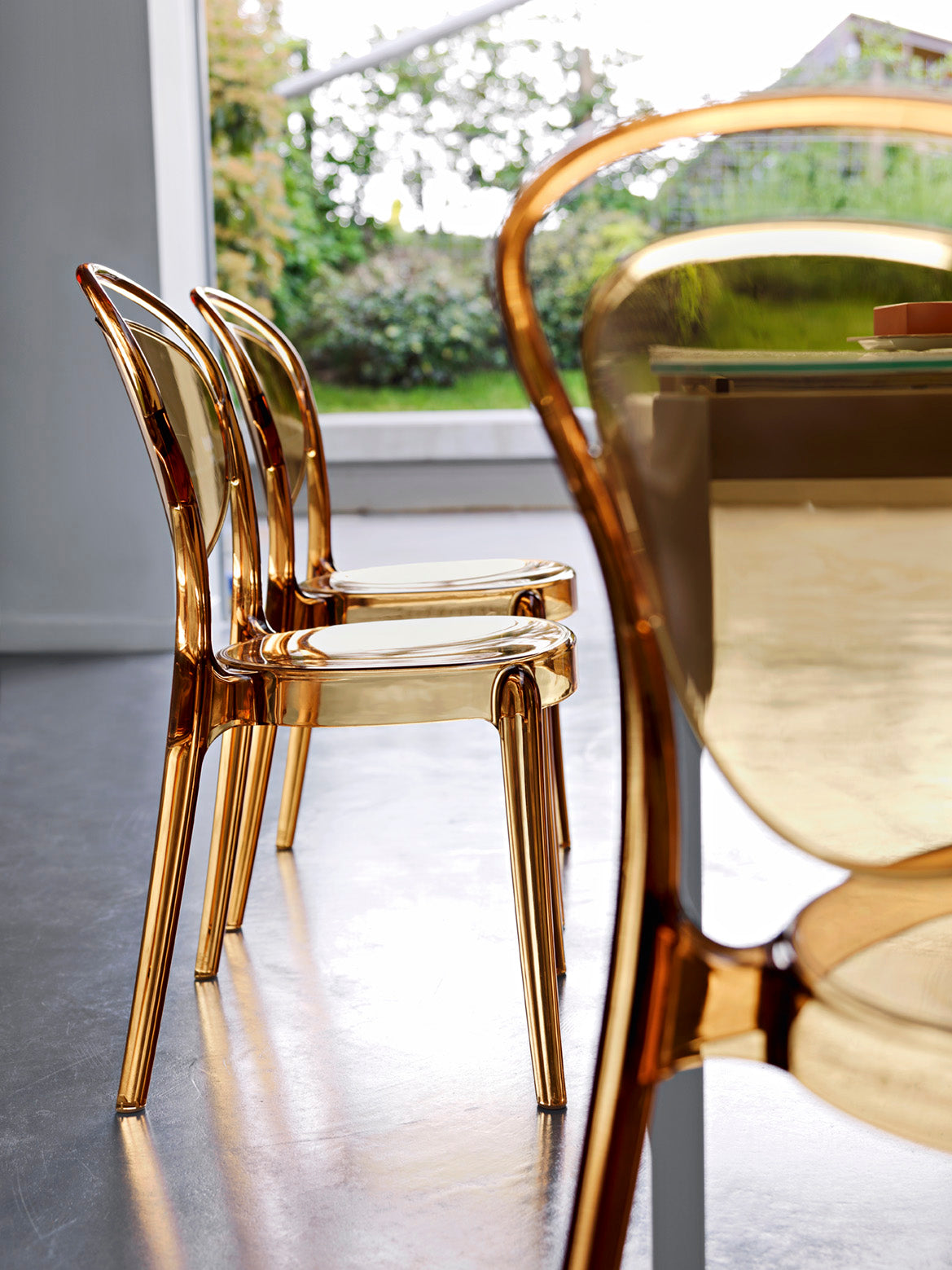 Stuhl PARISIENNE transparent
