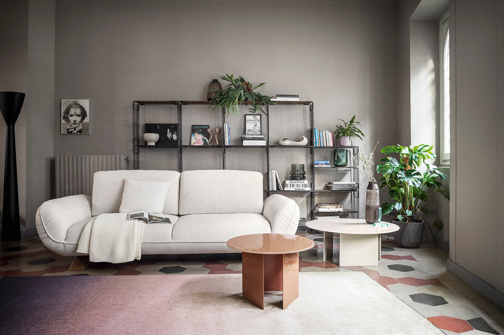 FAVOLA Upholstered 3-Seater Sofa