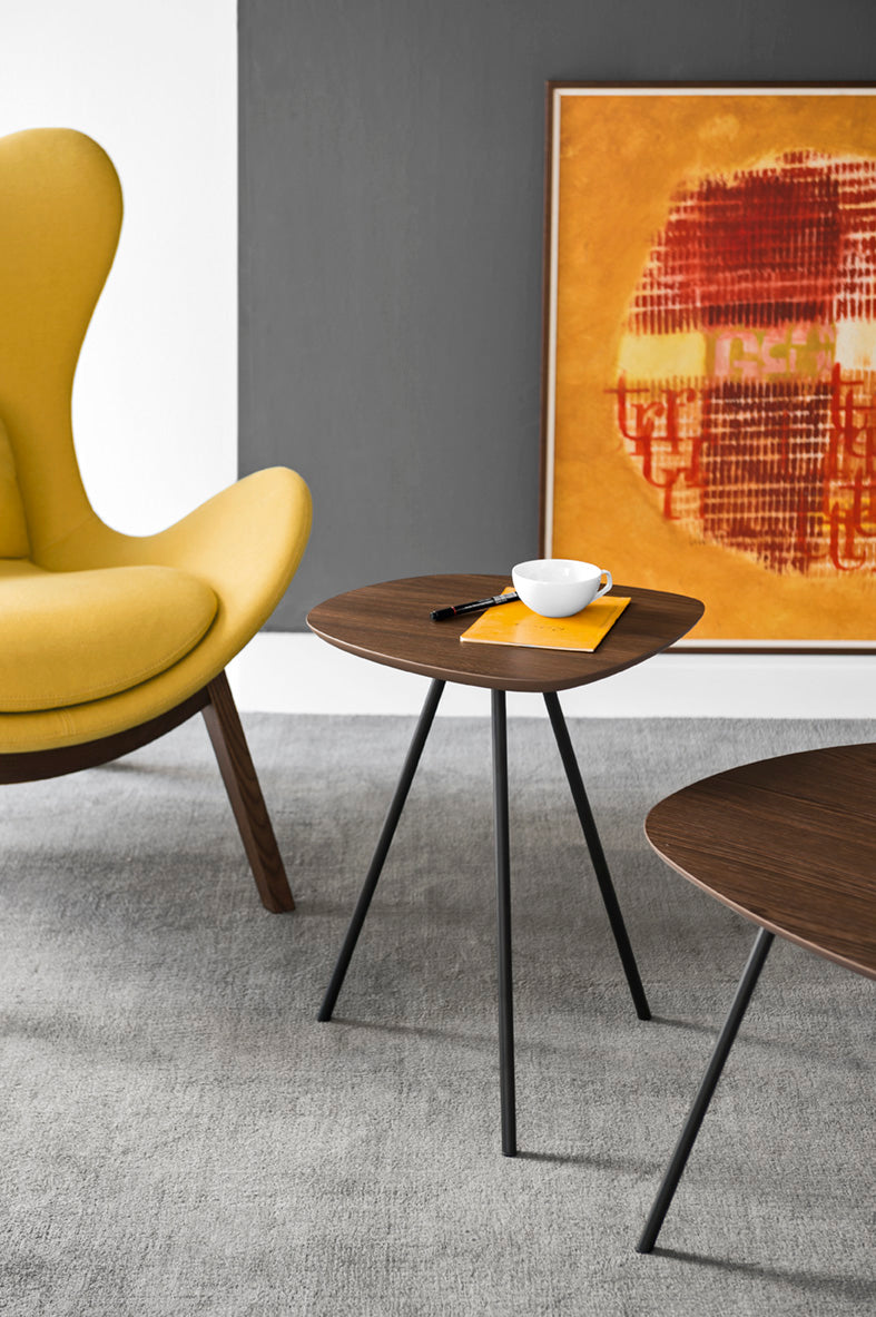 Seiten Tisch TWEET braun