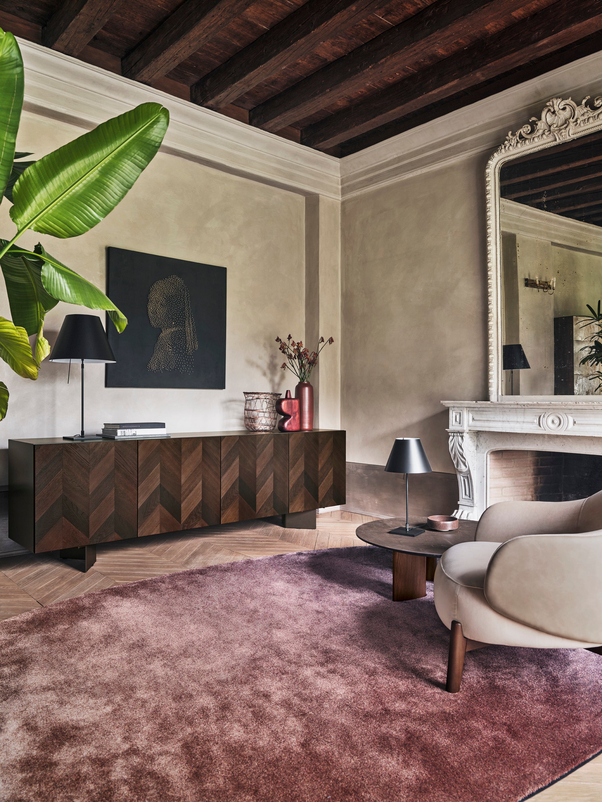 TWINS brown coffee table