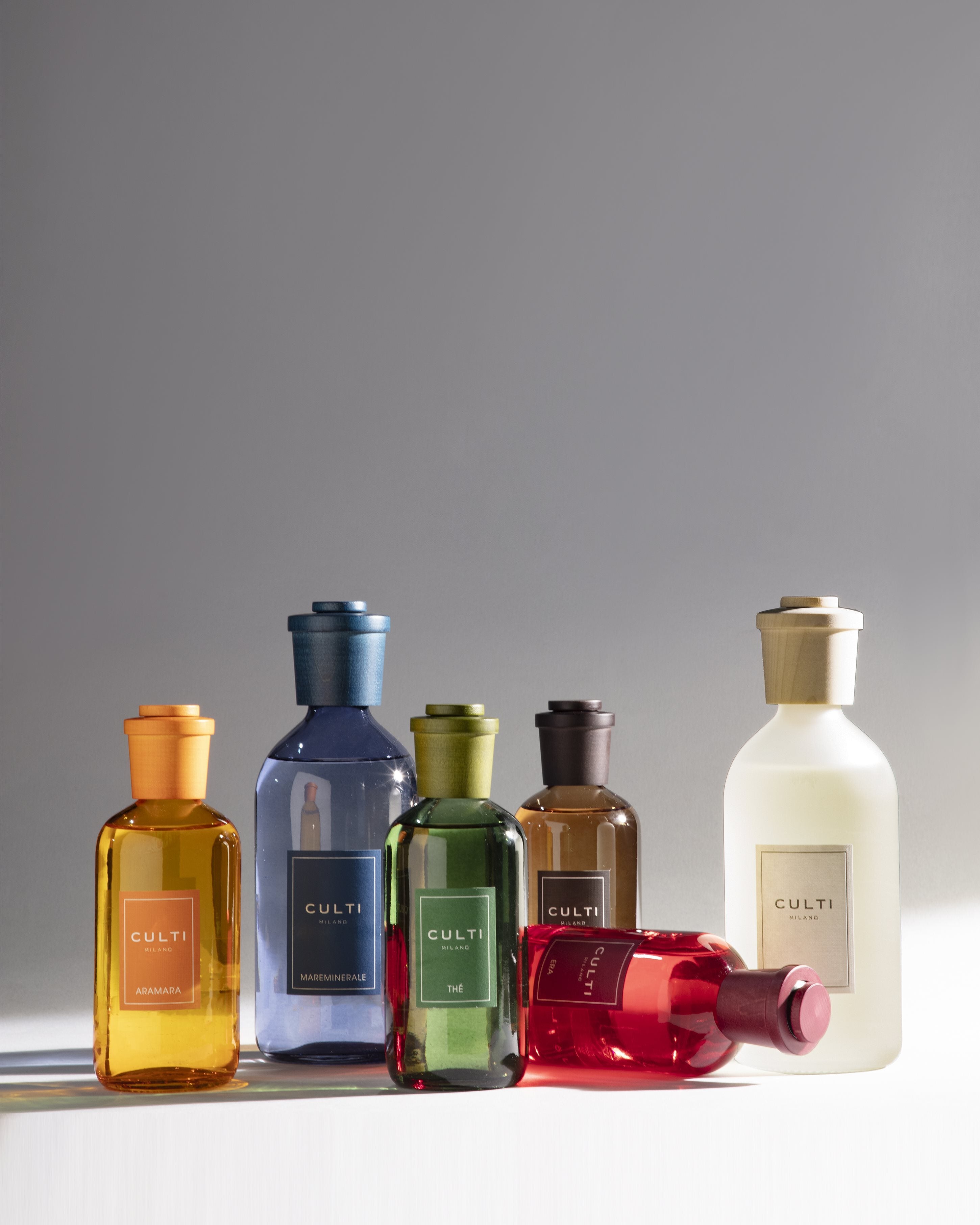 Orange Aramara fragrance diffuser with notes of bitter orange, bergamot, and sandalwood.