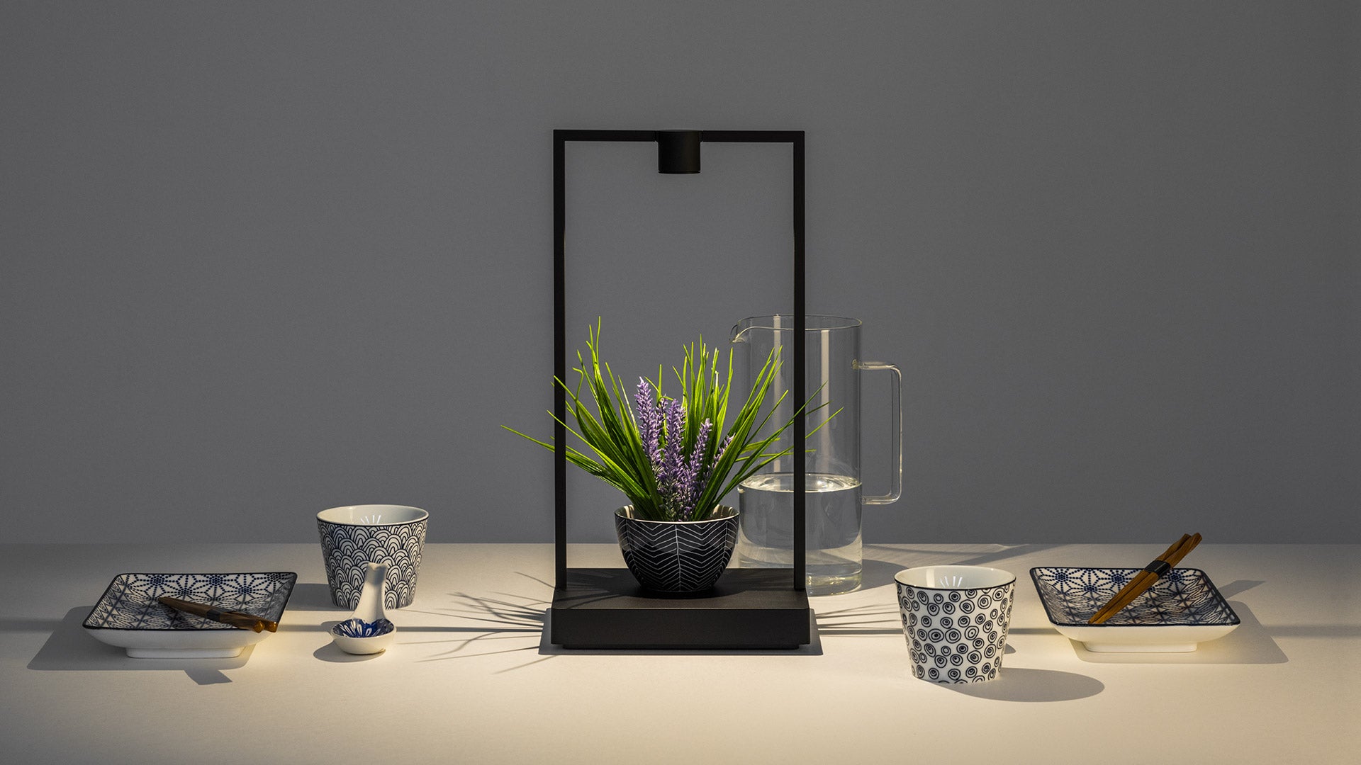 Portable Lamp CURIOSITY black