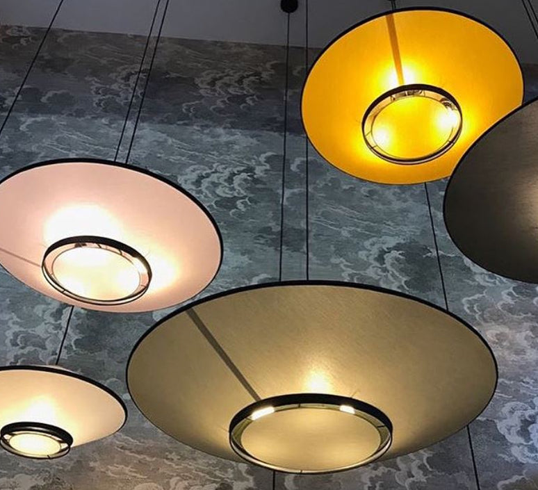 Braune Zymbal -Hanglampe