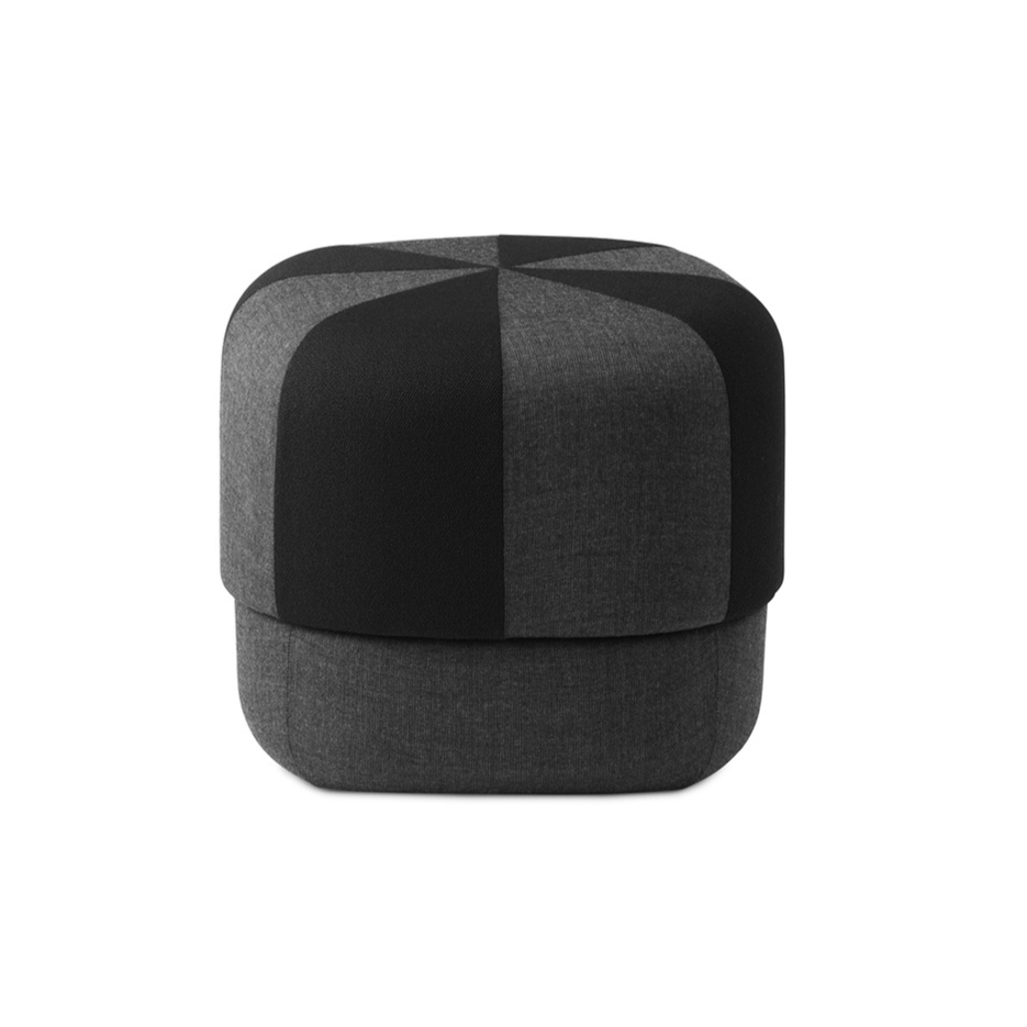 Pouf circus duo black