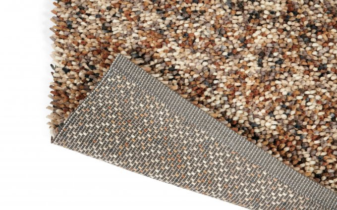 Dots beige-brown rug