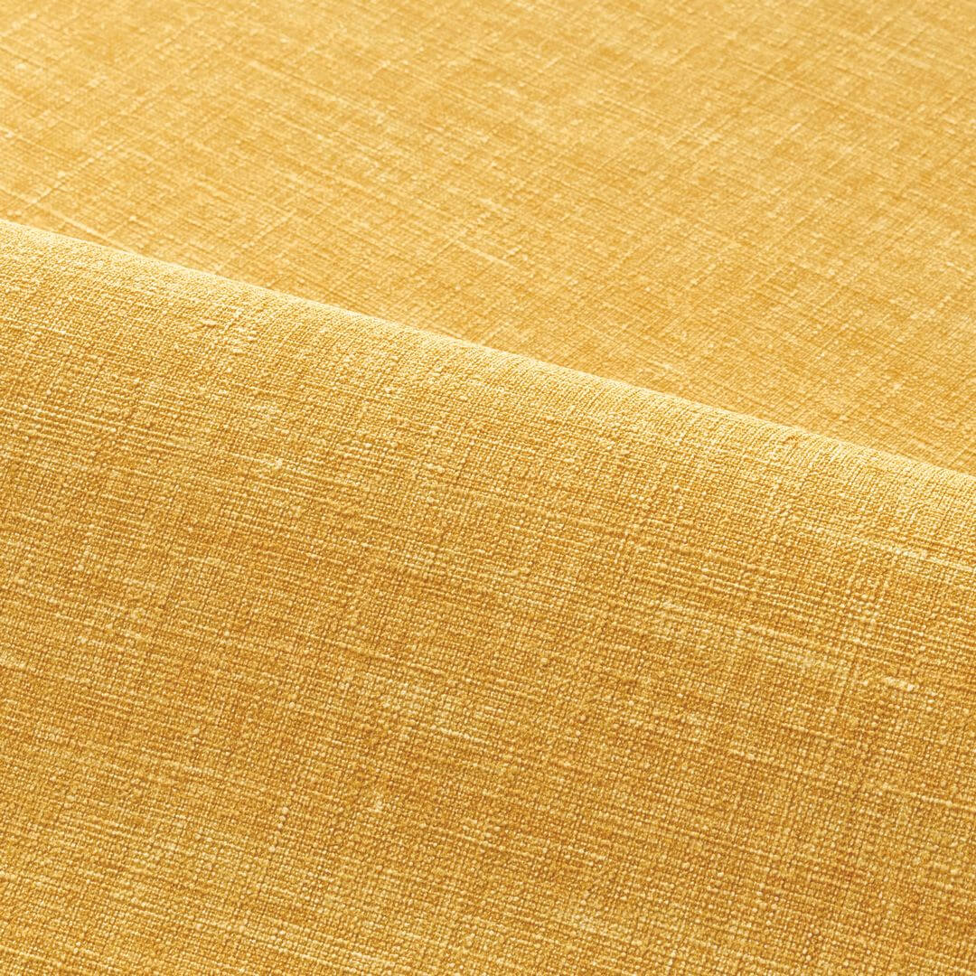 Structural wallpaper resembling linen canvas SHINOK - CURRY curry yellow