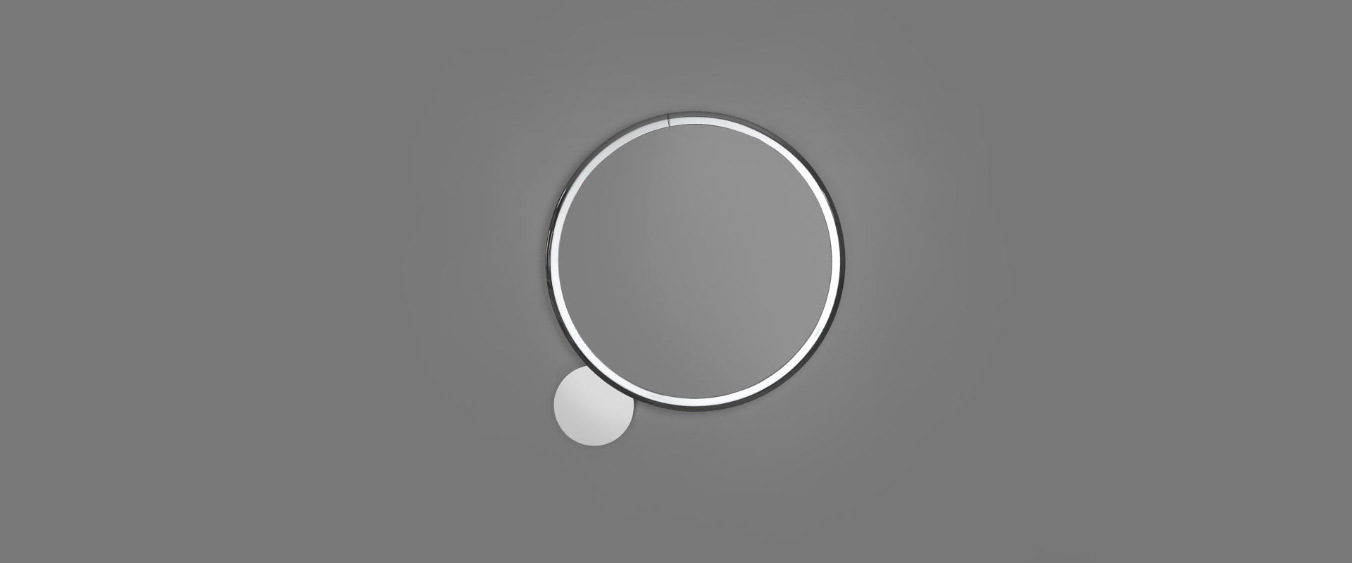 DISCOVERY Wall Lamp Polished Aluminum