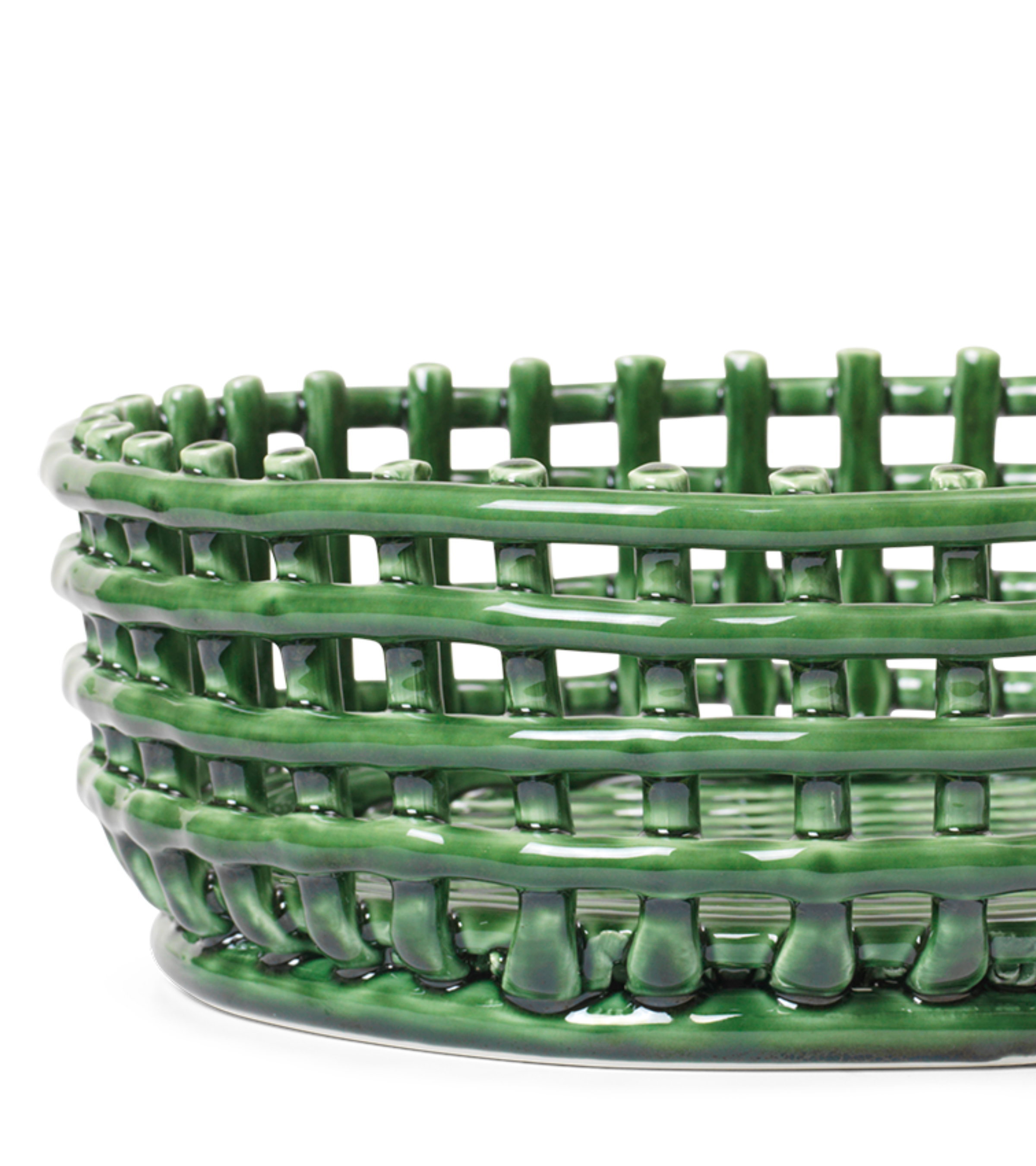 Misa CERAMIC CENTREPIECE green
