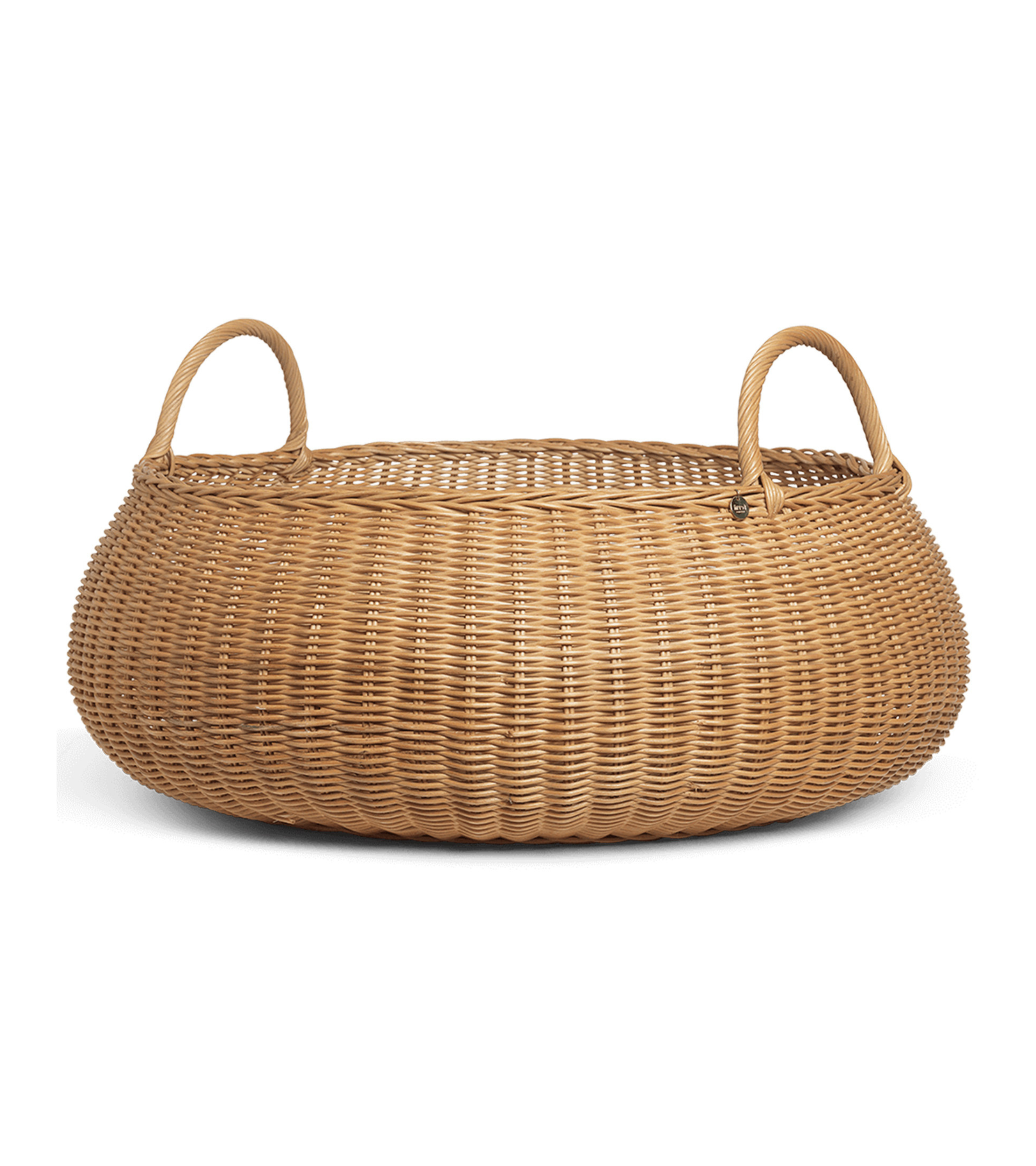 GEFLOCHTENER KORB Rattan 