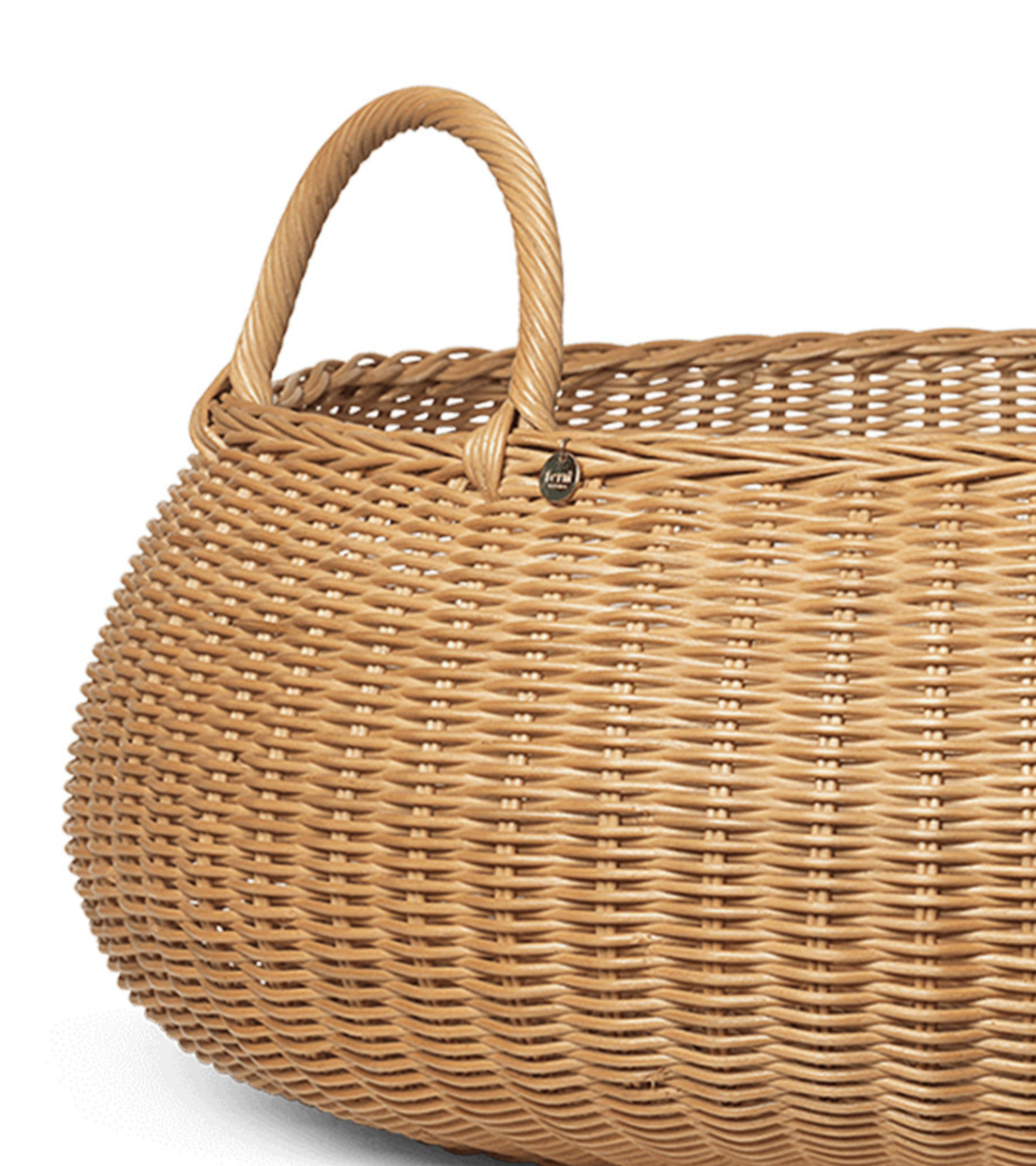 GEFLOCHTENER KORB Rattan 
