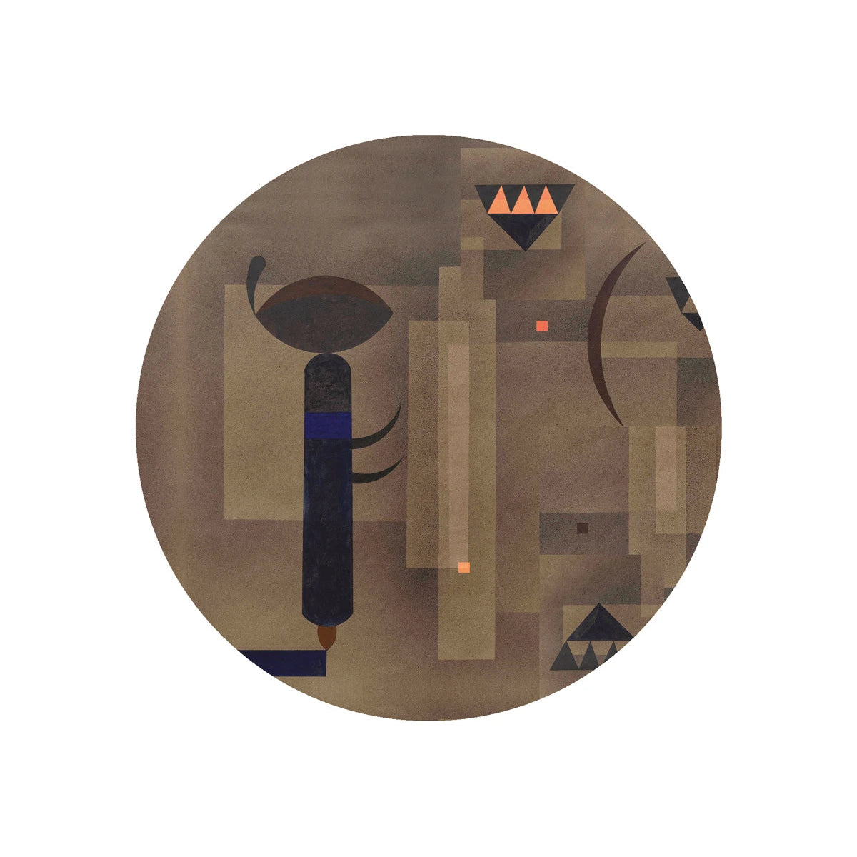 Wandleuchte DOTS LIGHTING - GLOOMY GEOMETRY braun