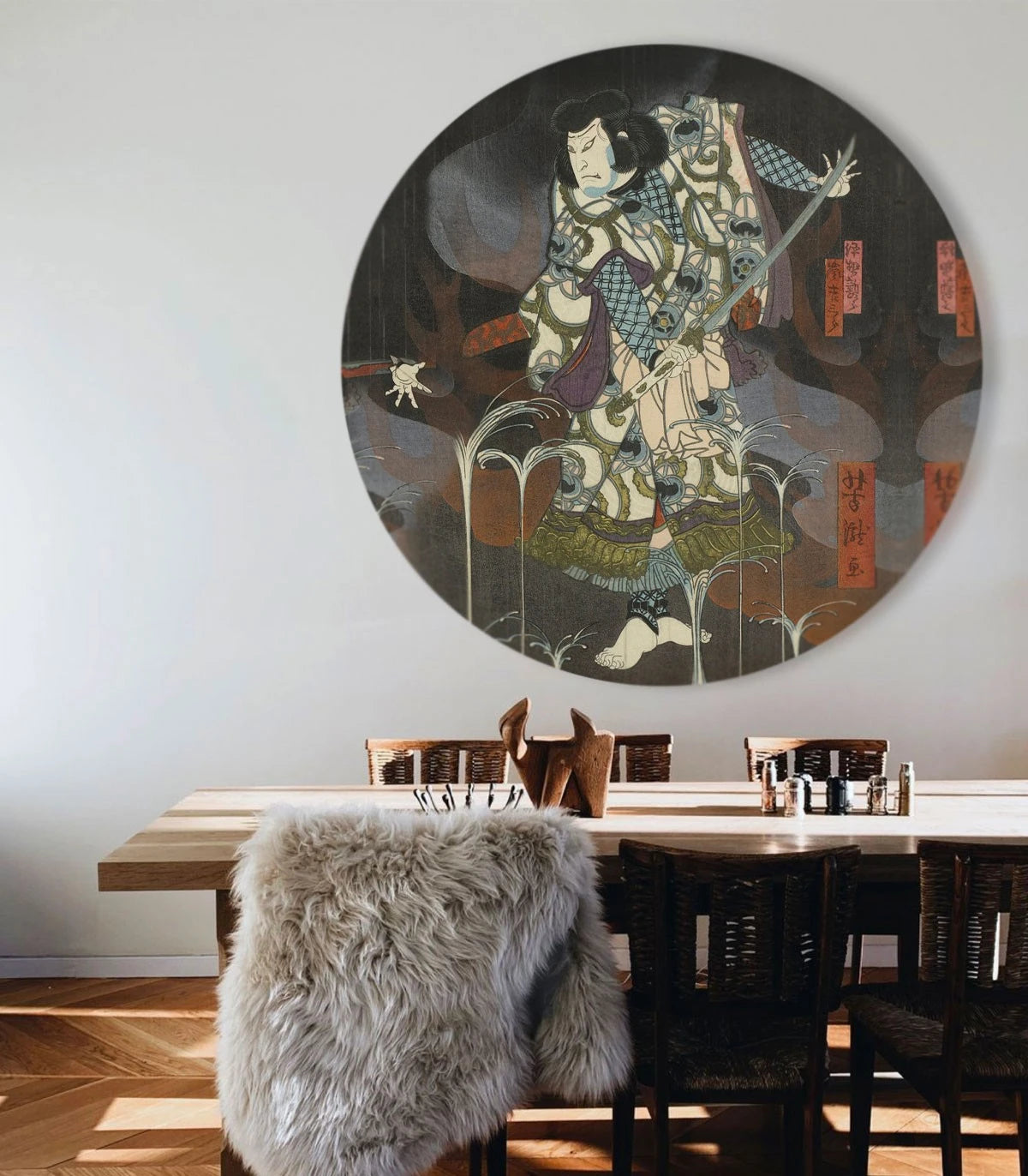 Wandleuchte DOTS LIGHTING - SHOGUNS SHADOW grau