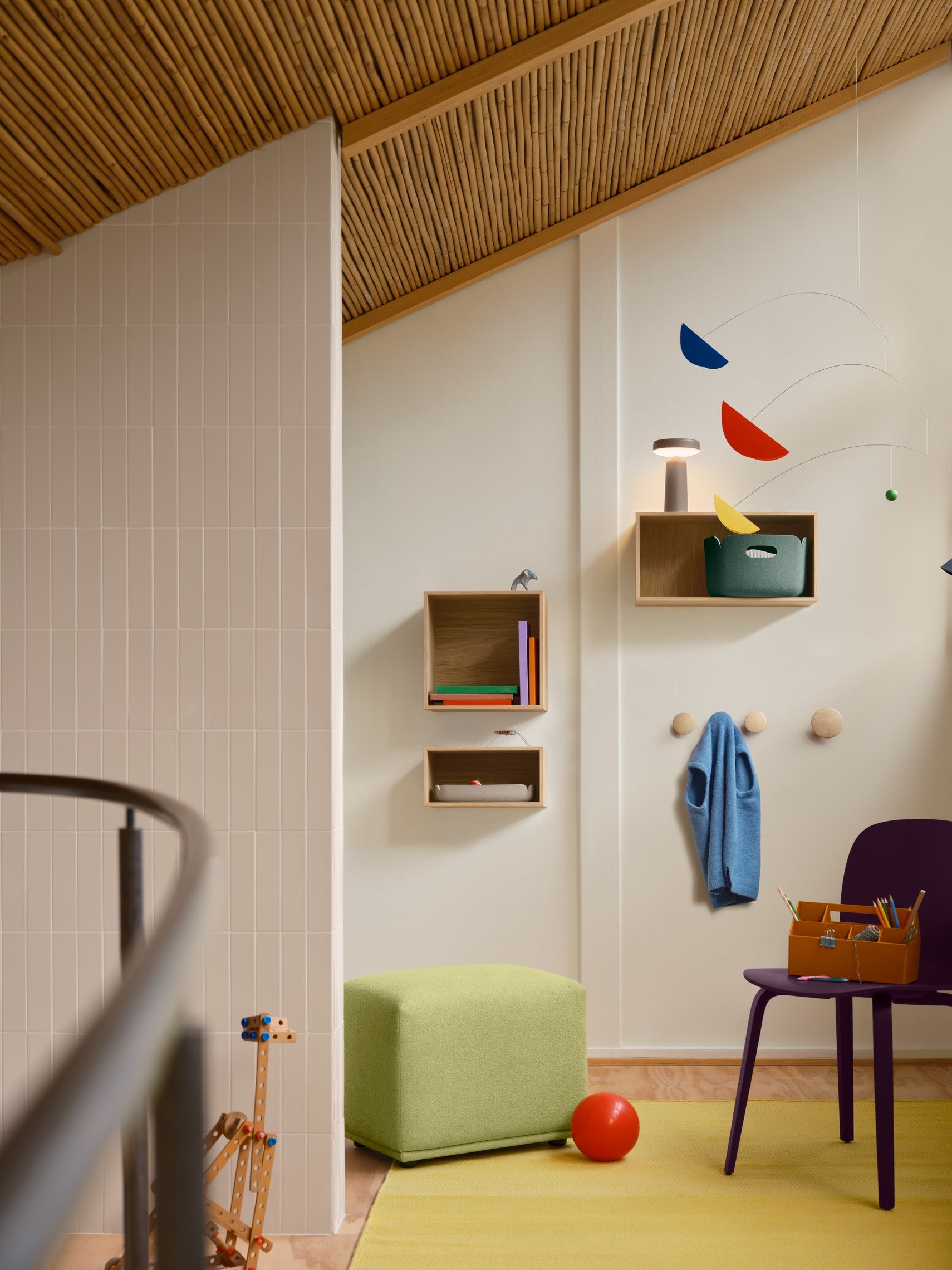 Tragbare Außenlampe EASE taupe