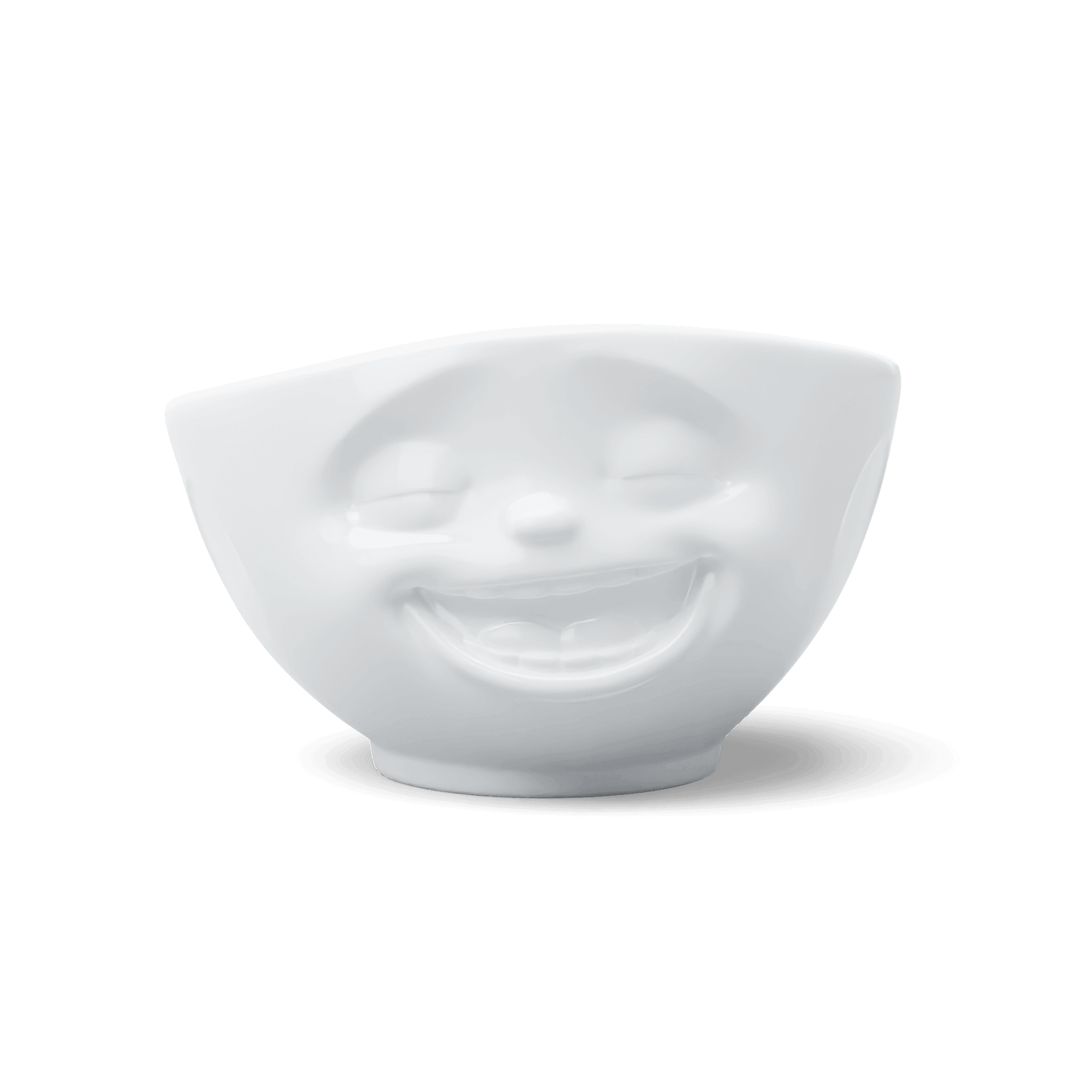 Duża miska LAUGHING biały 58products    Eye on Design