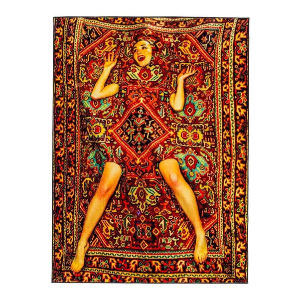 Dywan RECTANGULAR LADY ON CARPET Seletti    Eye on Design