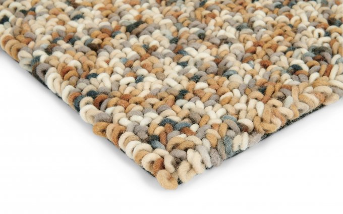 Bogen beige Teppich