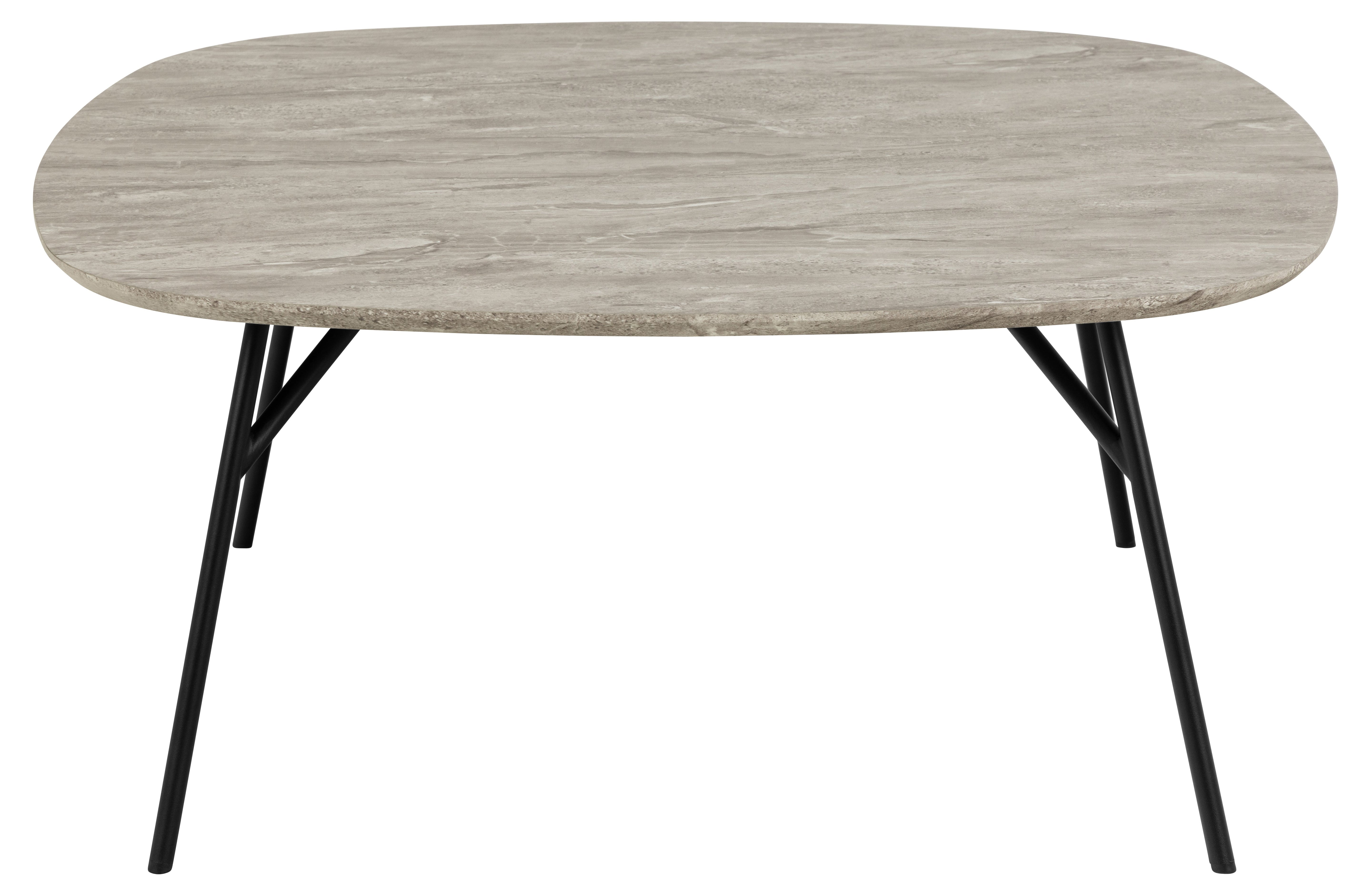 Caracas gray veneer coffee table