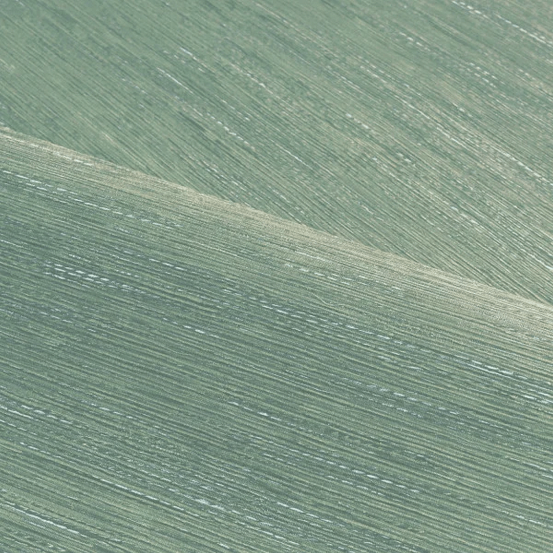 Strukturierte Tapete, die Jacquardstoff imitiert - TATAMI - gedämpftes Grün CÉLADON