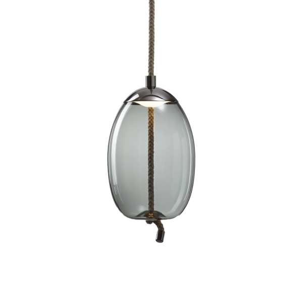 Knot Small hanging lamp - UOVO GLASS